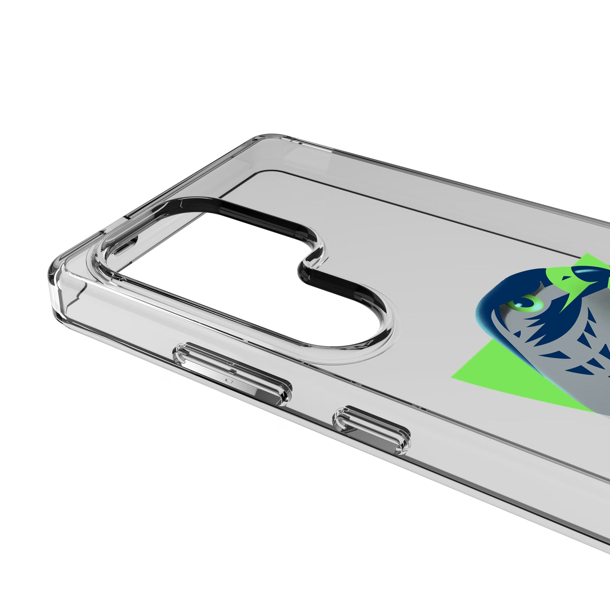 Seattle Seahawks Deco Galaxy Clear Phone Case for Samsung Galaxy - Detail