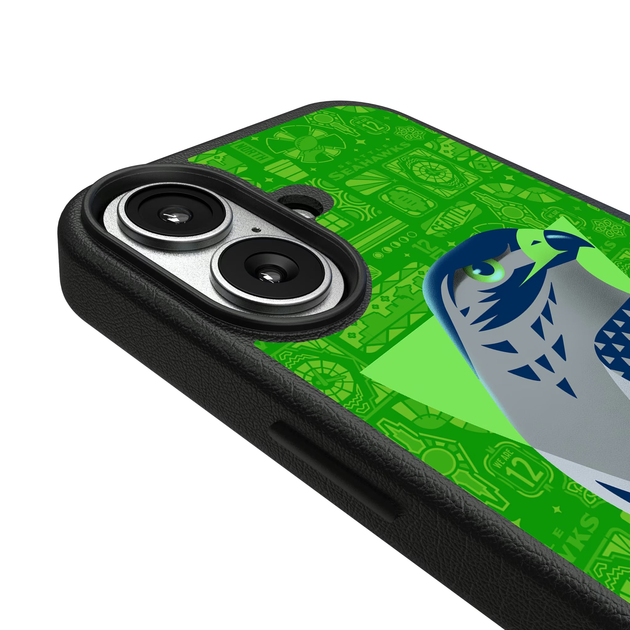 Seattle Seahawks Deco iPhone MagSafe Compatible Phone Case for Apple iPhone - Detail#Device_iPhone 17