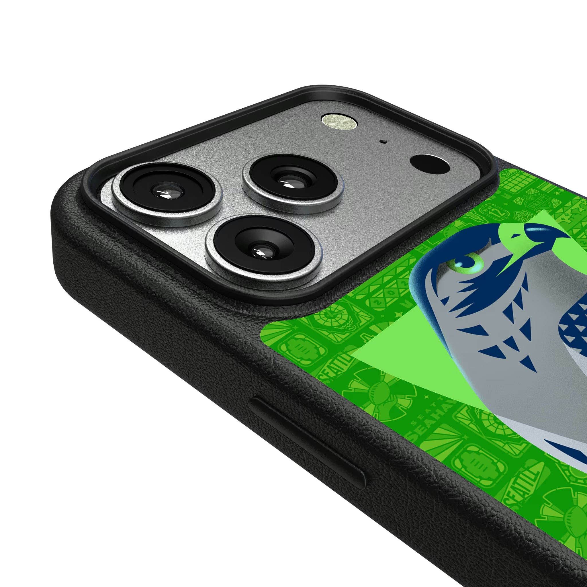 Seattle Seahawks Deco iPhone MagSafe Compatible Phone Case for Apple iPhone - Detail#Device_iPhone 17 Pro