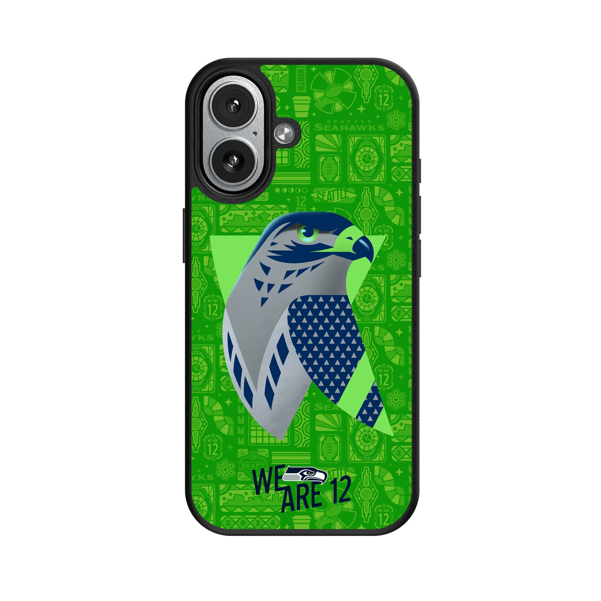 Seattle Seahawks Deco iPhone MagSafe Compatible Phone Case for Apple iPhone#Device_iPhone 17