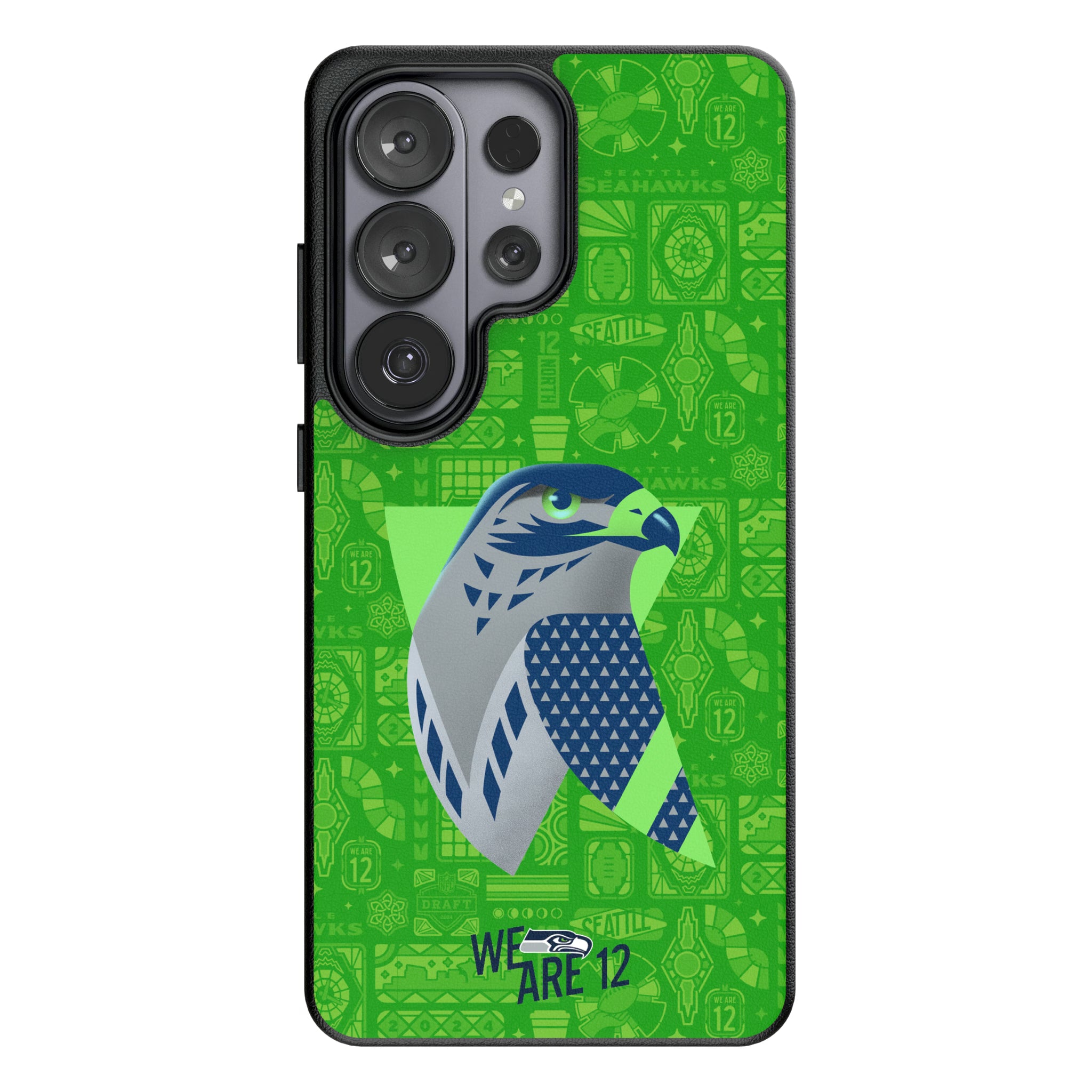 Seattle Seahawks Deco Galaxy MagSafe Compatible Phone Case for Samsung Galaxy