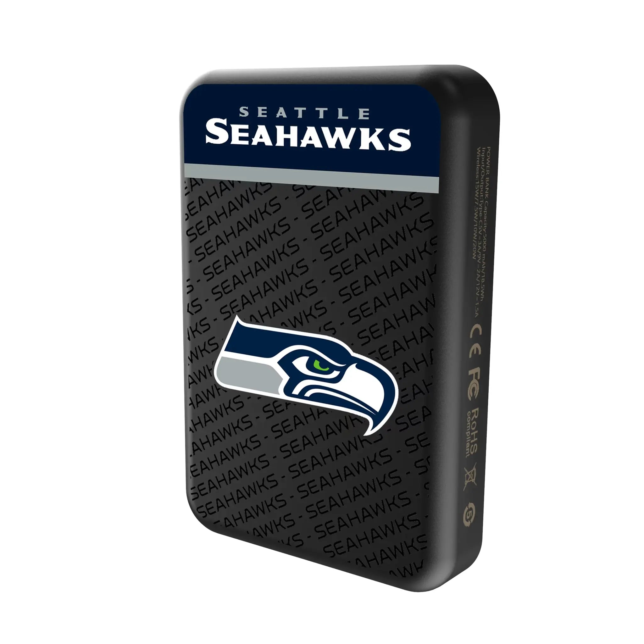 Seattle Seahawks Endzone Plus Wireless Mag Power Bank