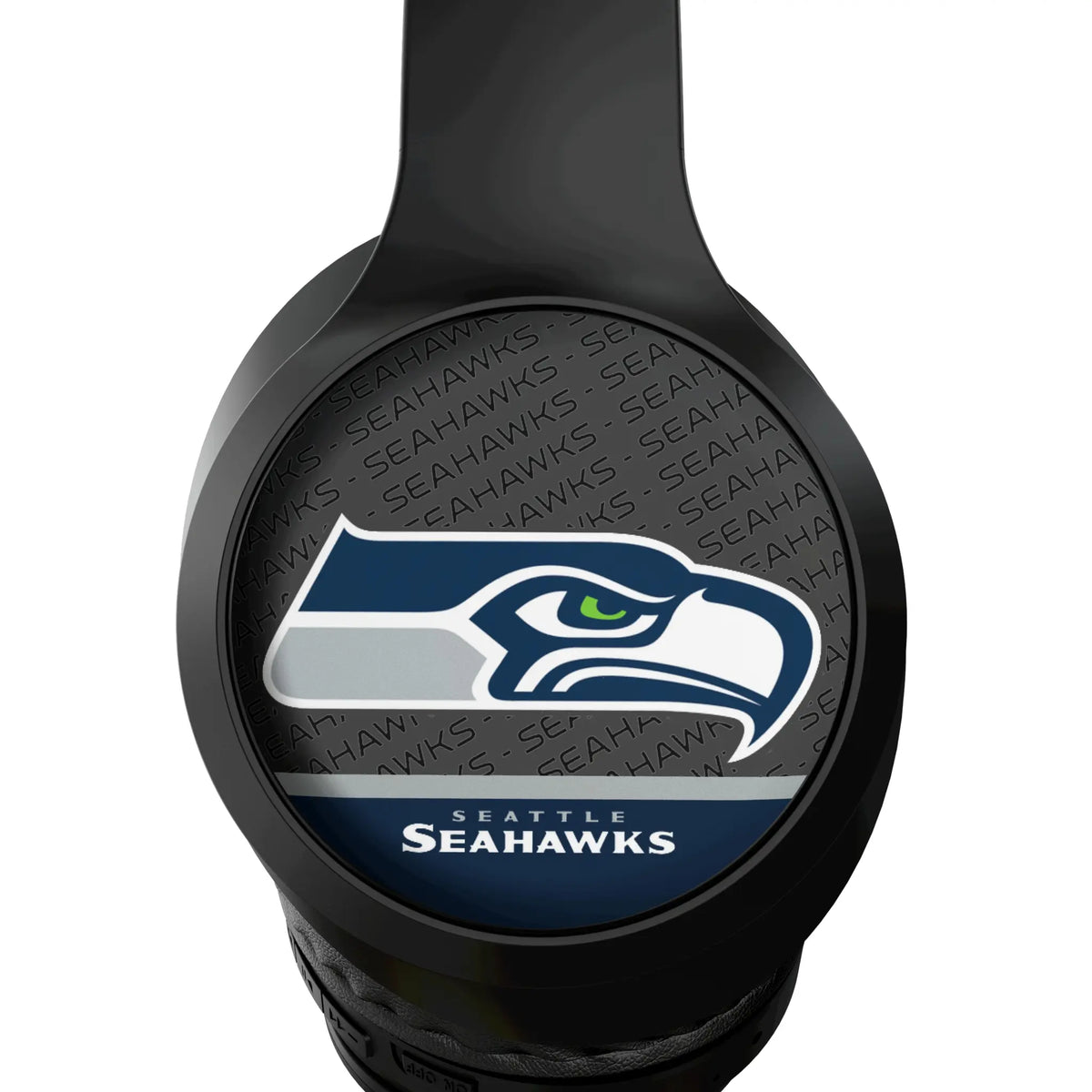 Seattle Seahawks Endzone Plus Wireless Over-Ear Headphones With Case - Detail