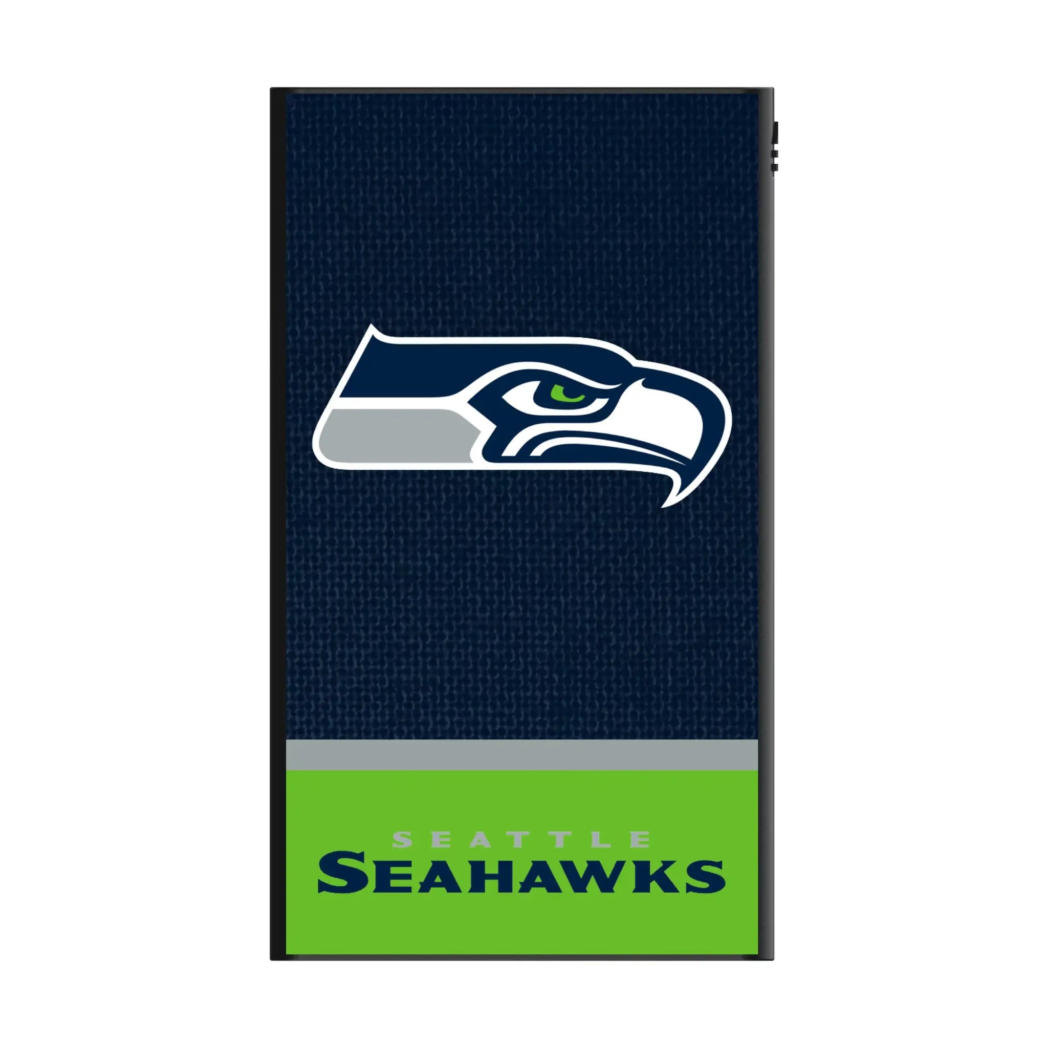 Seattle Seahawks Endzone Solid 5000mAh Flat Power Bank
