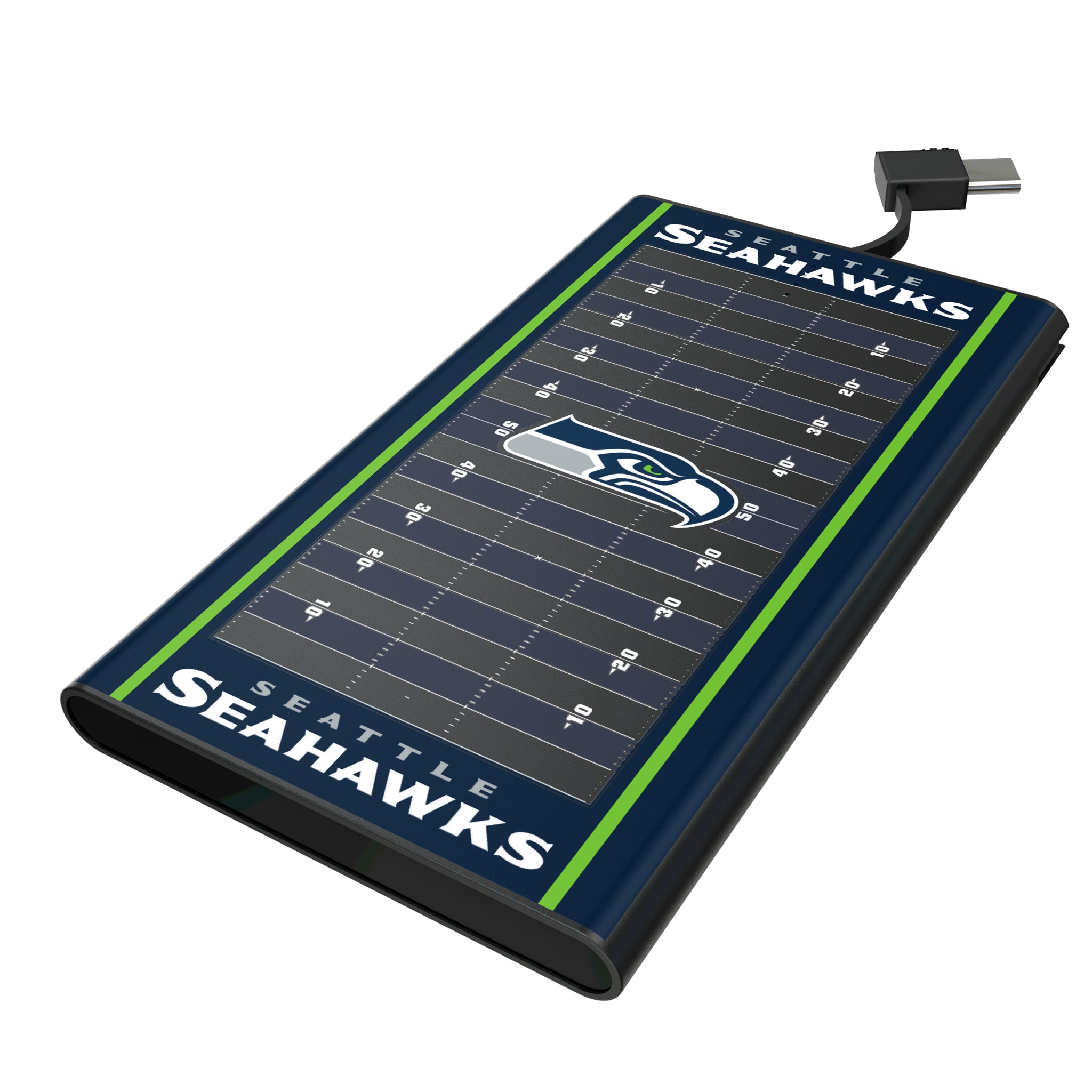 Seattle Seahawks Field 5000mAh Flat Powerbank