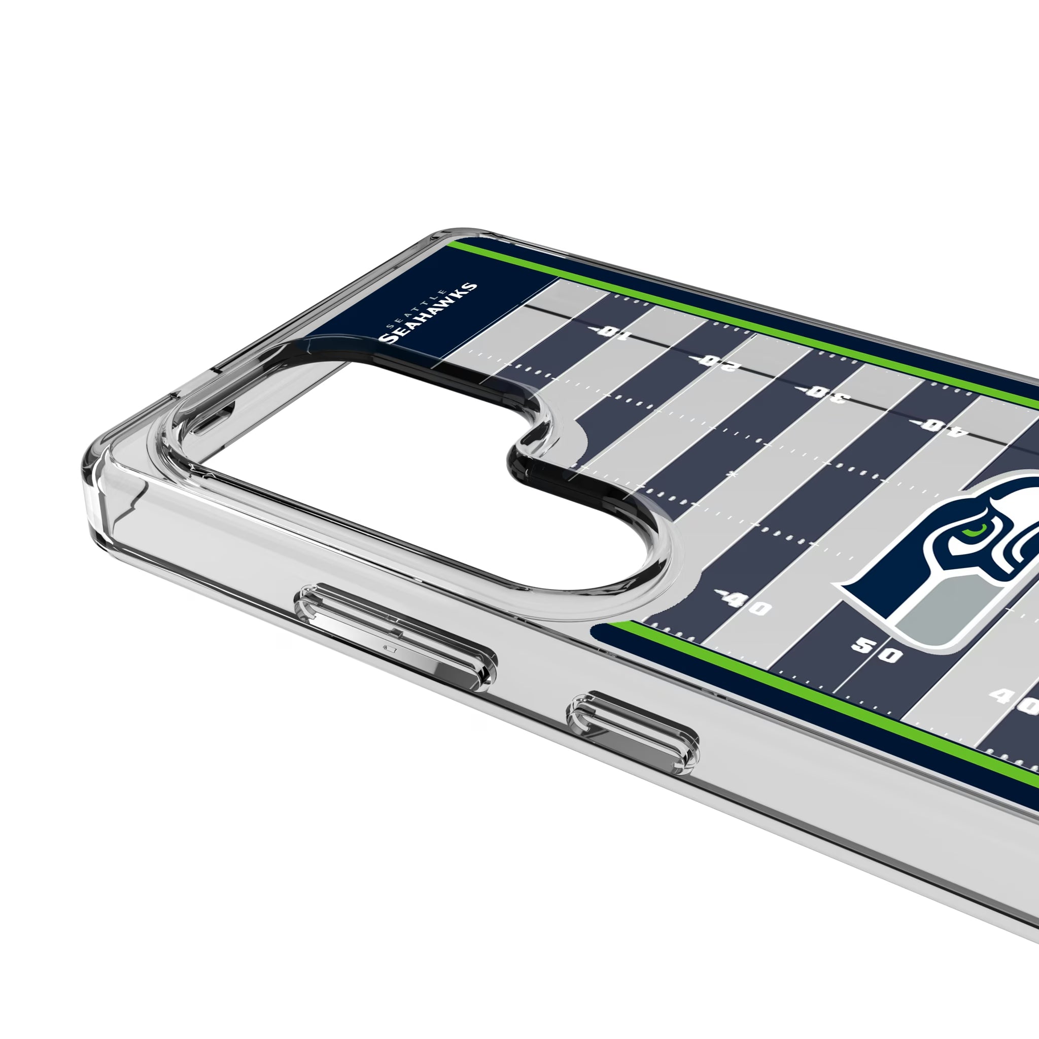 Seattle Seahawks Field Galaxy Clear Phone Case for Samsung Galaxy - Detail