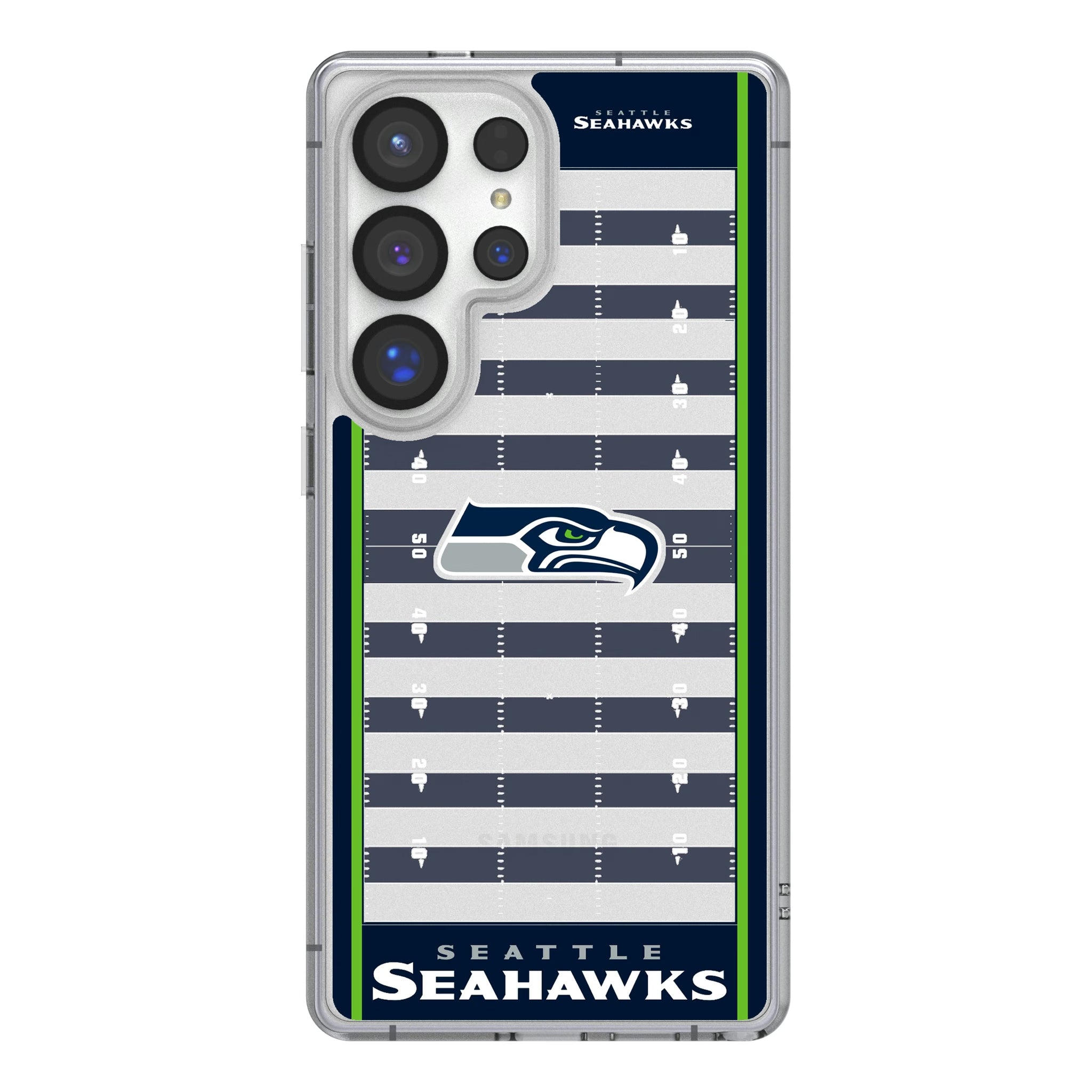 Seattle Seahawks Field Galaxy Clear Phone Case for Samsung Galaxy