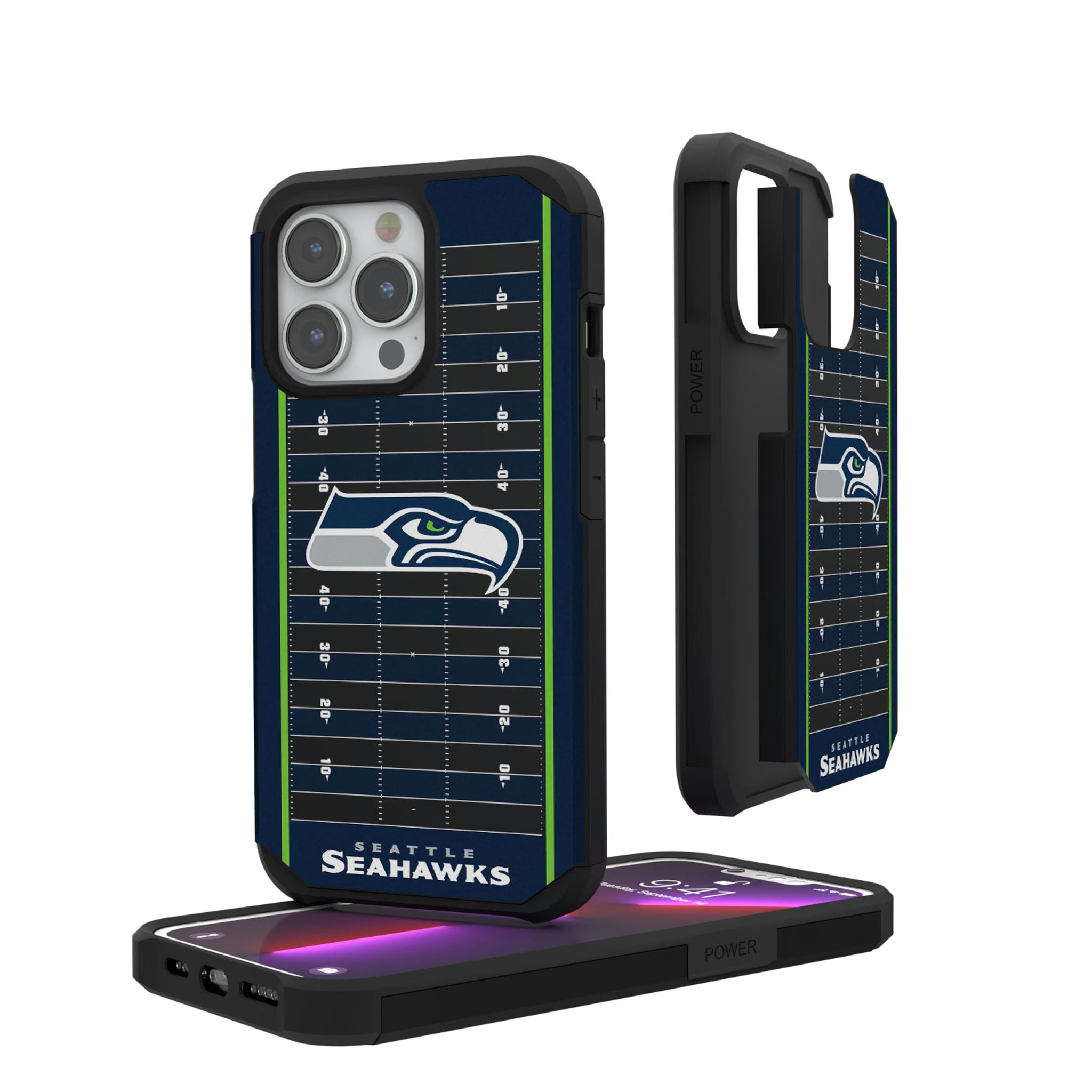 Seattle Seahawks Field iPhone Rugged Phone Case for Apple iPhone