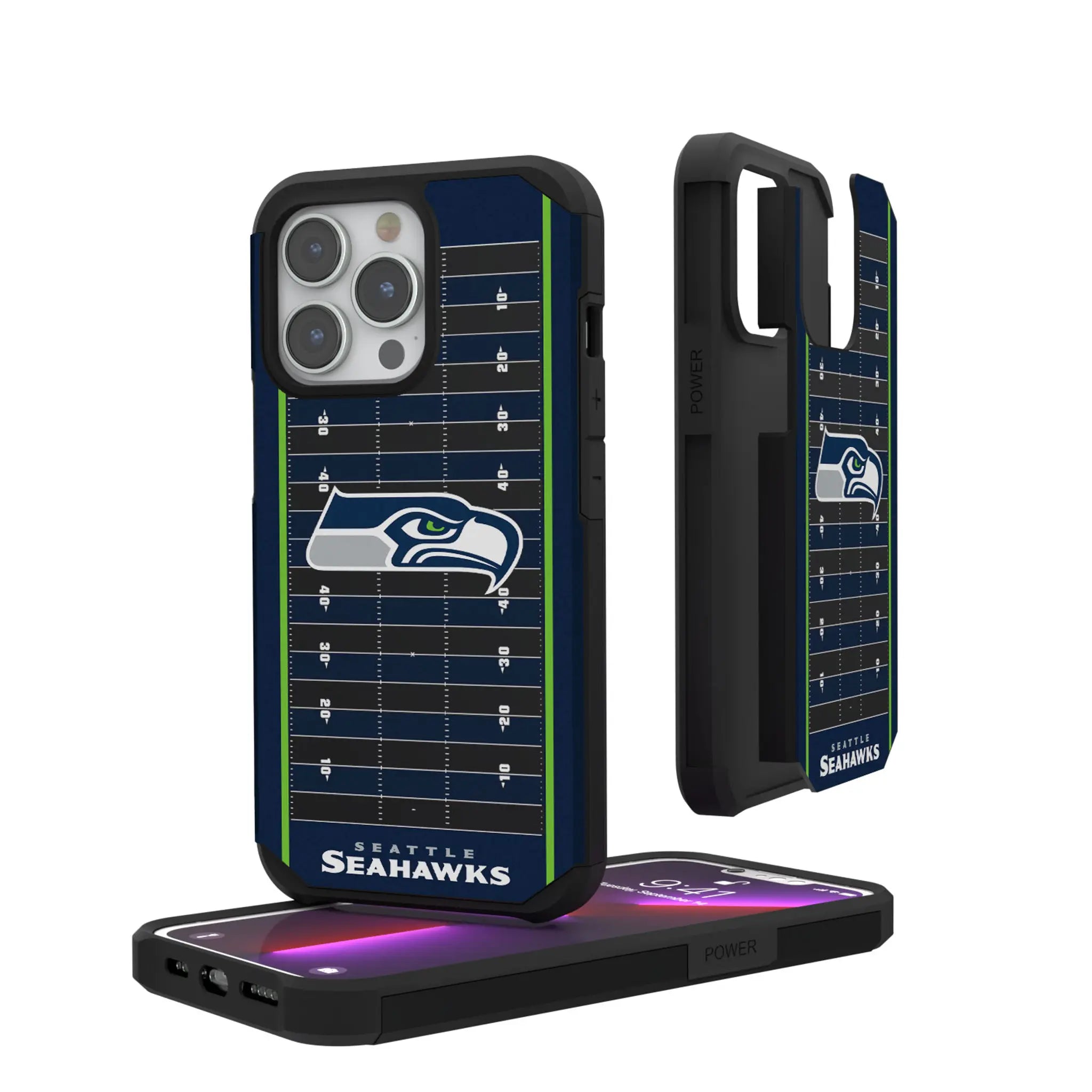 Seattle Seahawks Field iPhone Rugged Phone Case for Apple iPhone