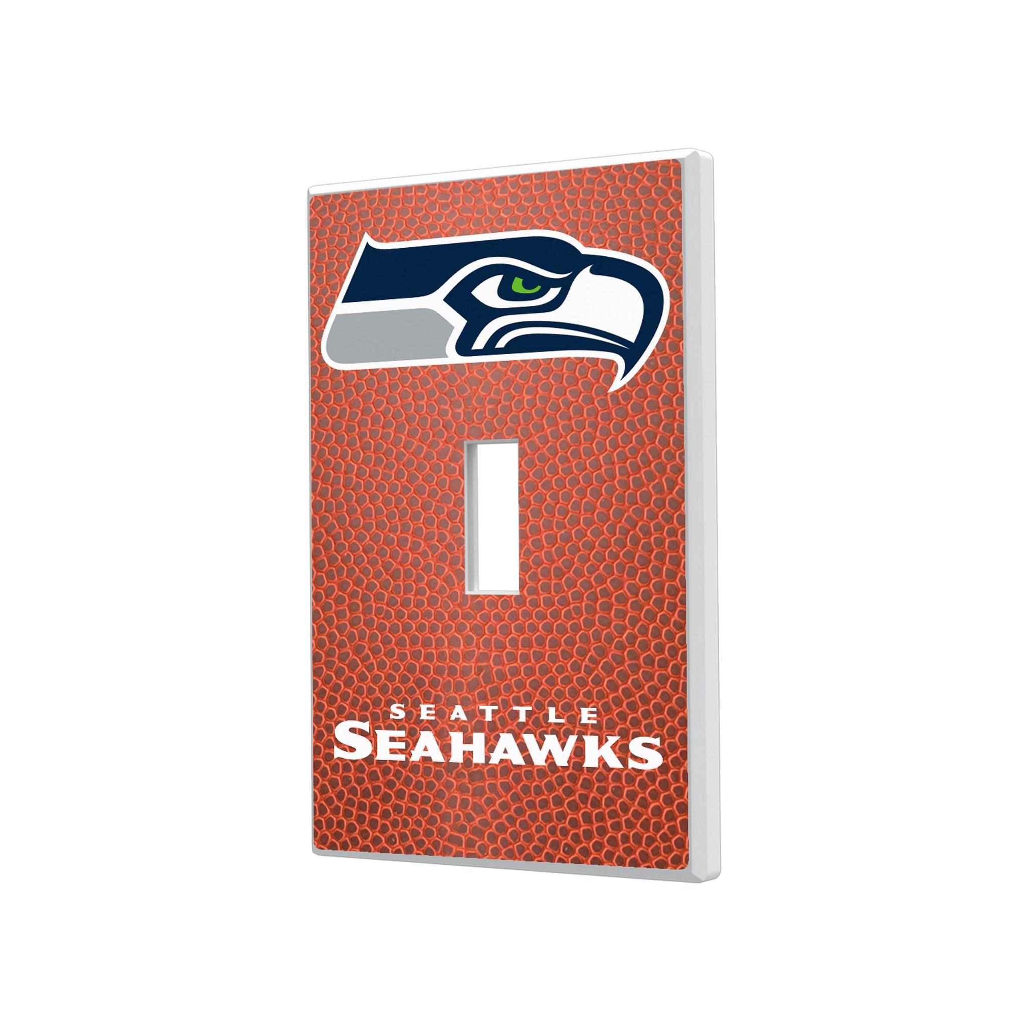 Seattle Seahawks Football Hidden-Screw Light Switch Plate#Style_Single Toggle