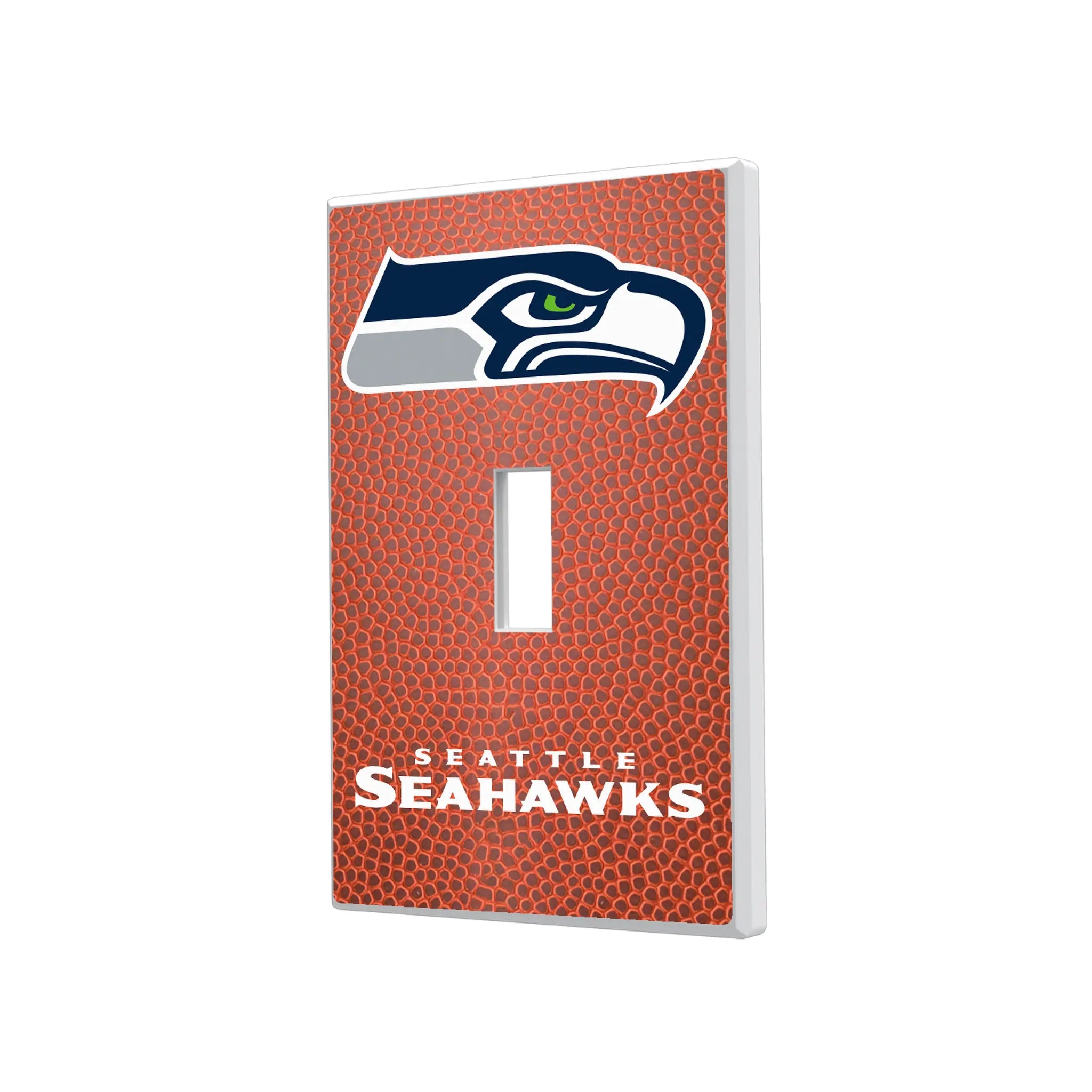 Seattle Seahawks Football Hidden-Screw Light Switch Plate#Style_Single Toggle
