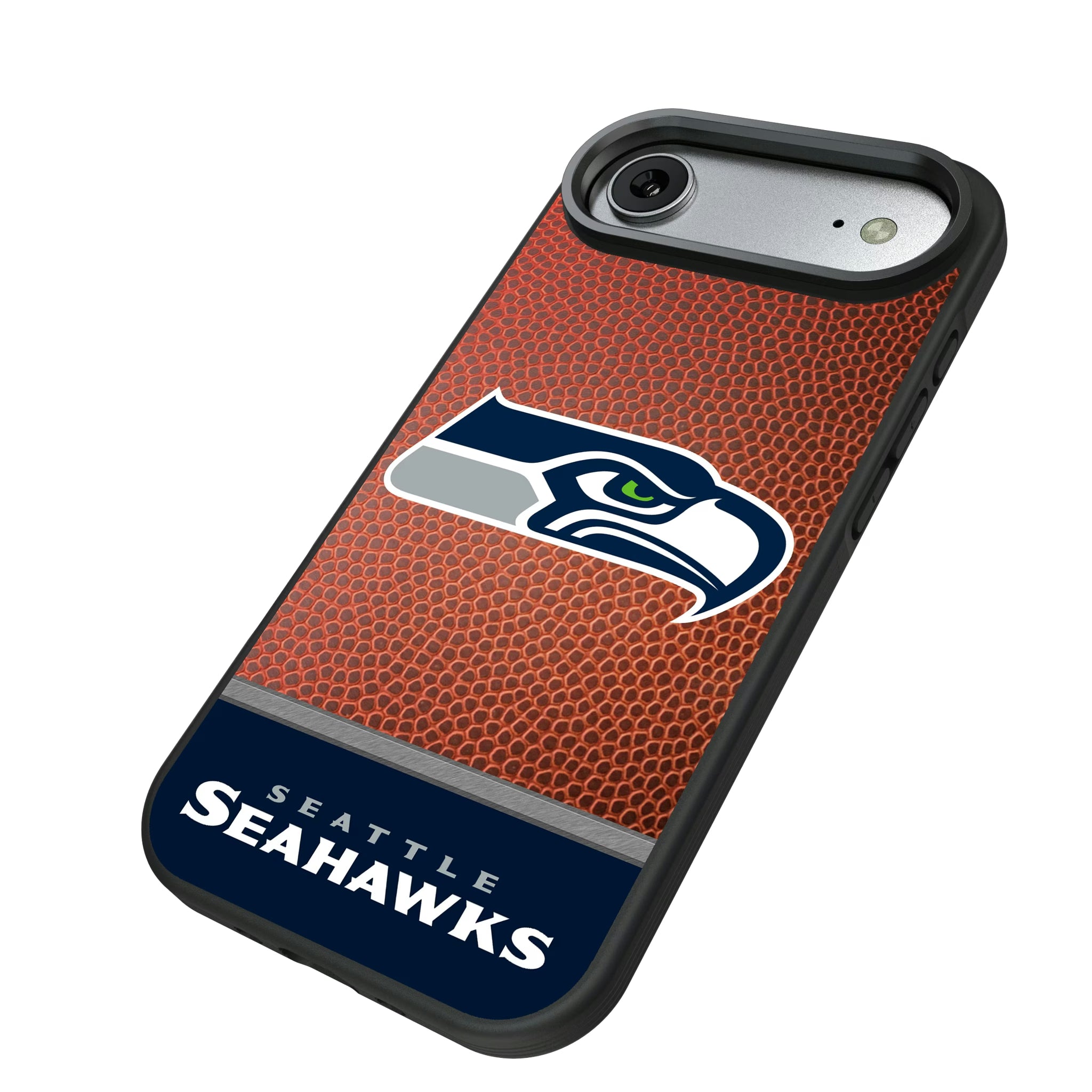 Seattle Seahawks Football Wordmark iPhone Bump Phone Case for Apple iPhone - Isometric View#Device_iPhone Air