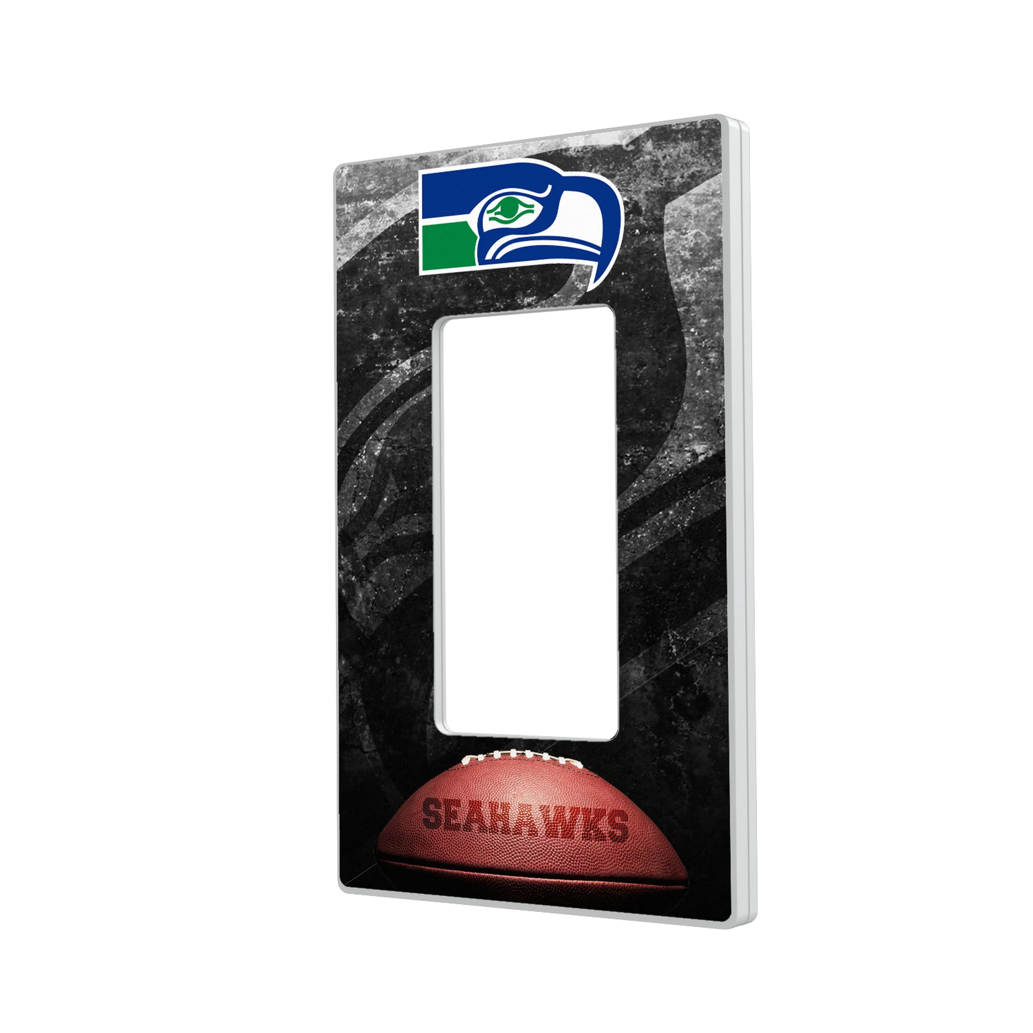 Seattle Seahawks Historic Collection Legendary Hidden-Screw Light Switch Plate#Style_Single Rocker