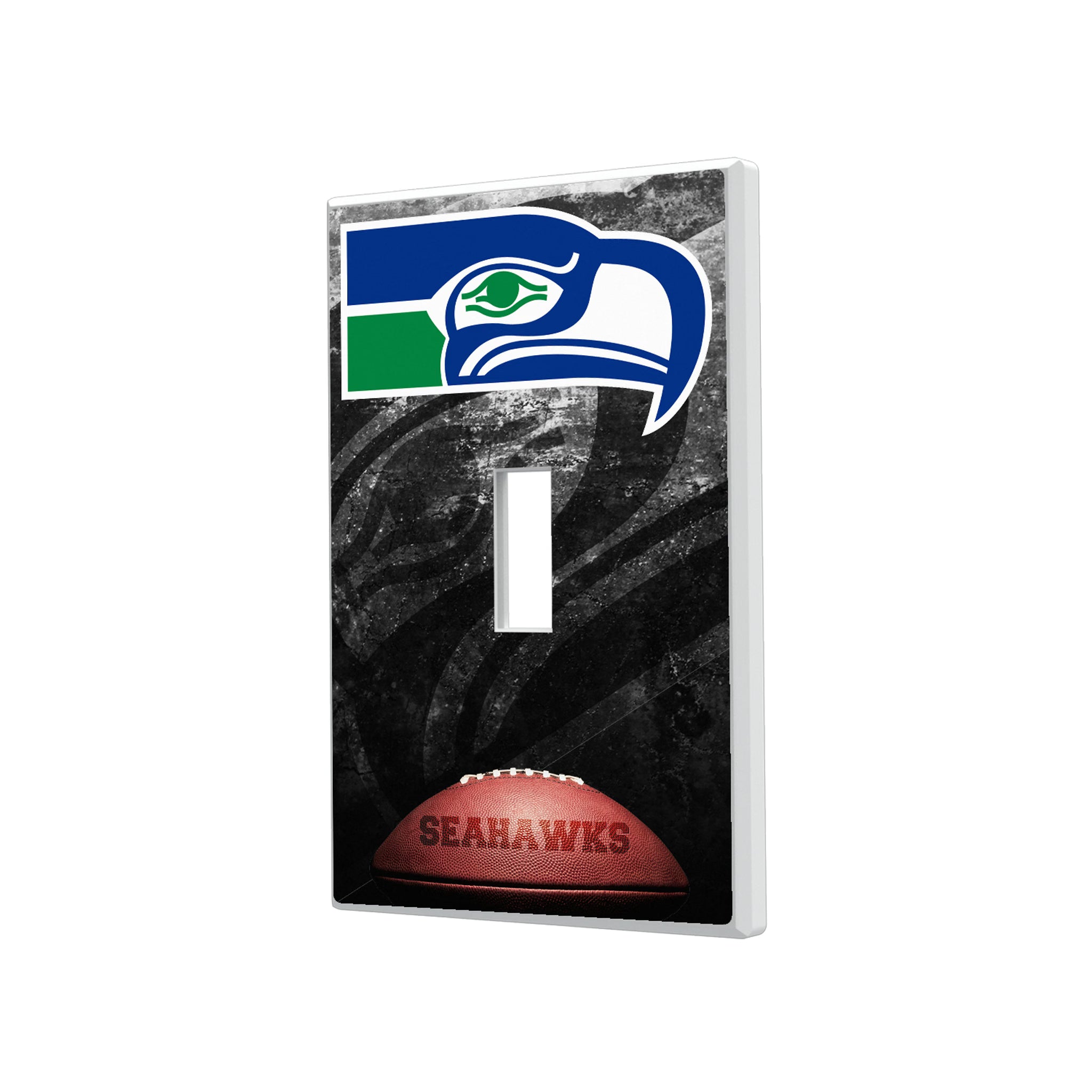 Seattle Seahawks Historic Collection Legendary Hidden-Screw Light Switch Plate#Style_Single Toggle