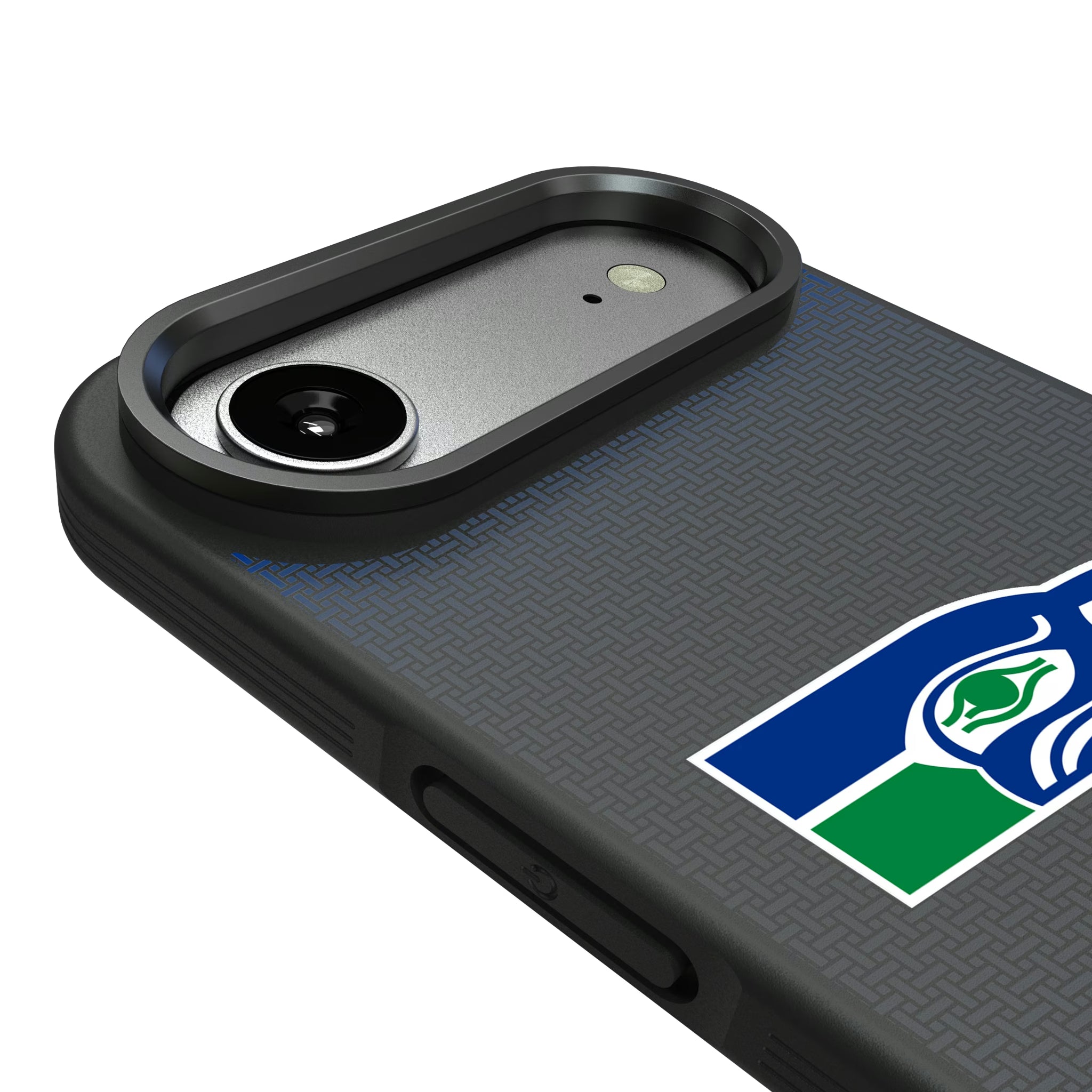 Seattle Seahawks Historic Collection Linen iPhone Bump Phone Case for Apple iPhone - Detail#Device_iPhone Air