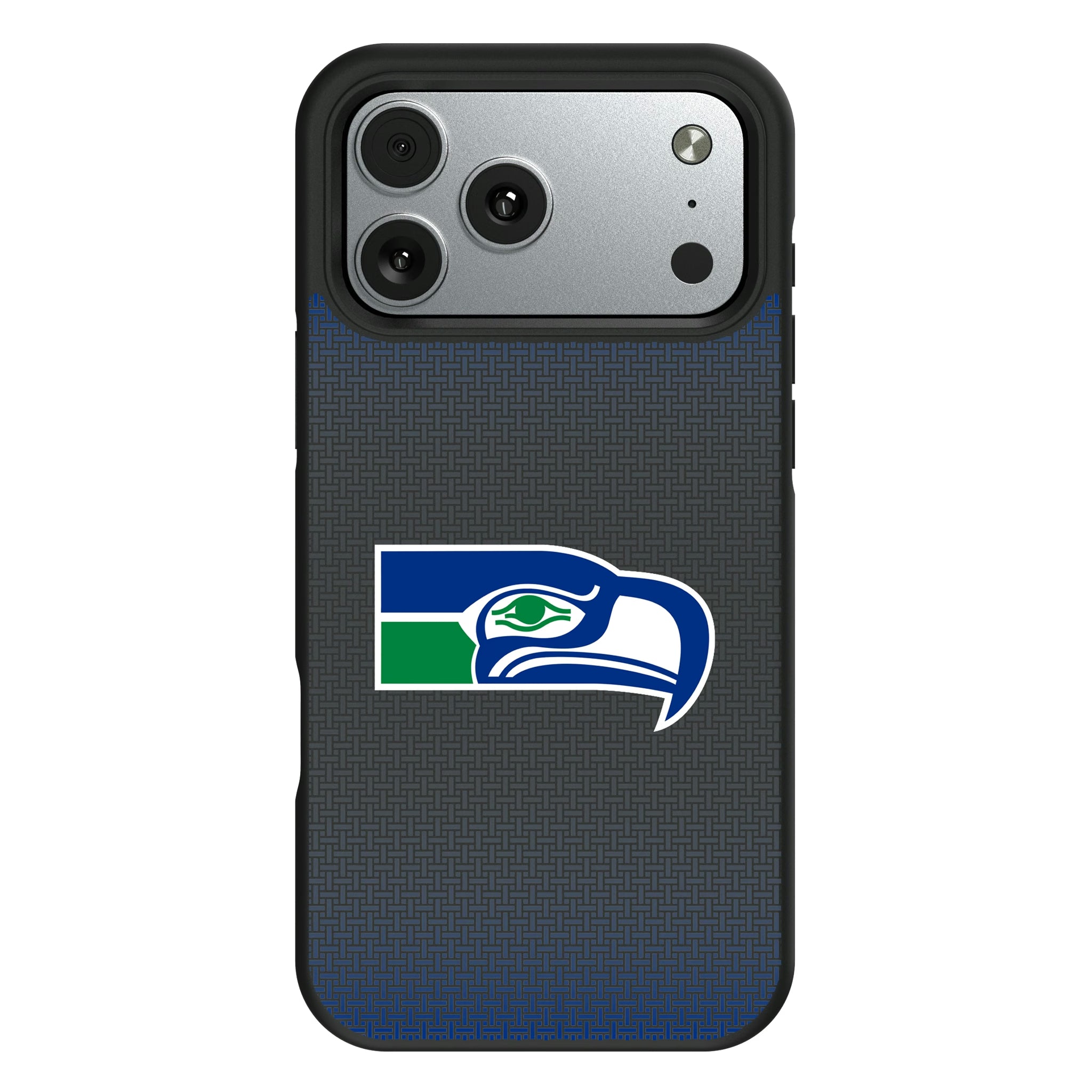 Seattle Seahawks Historic Collection Linen iPhone Bump Phone Case for Apple iPhone#Device_iPhone 17 Pro Max