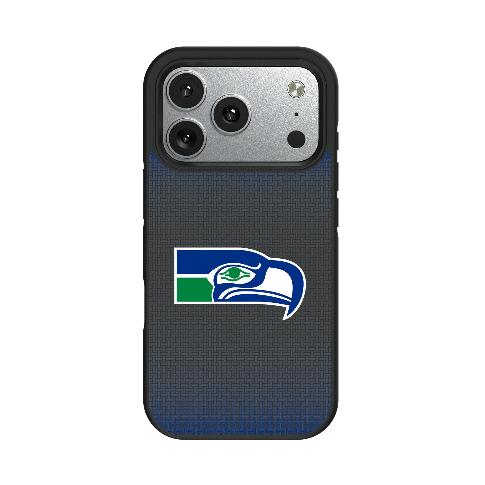 Seattle Seahawks Historic Collection Linen iPhone Bump Phone Case for Apple iPhone#Device_iPhone 17 Pro