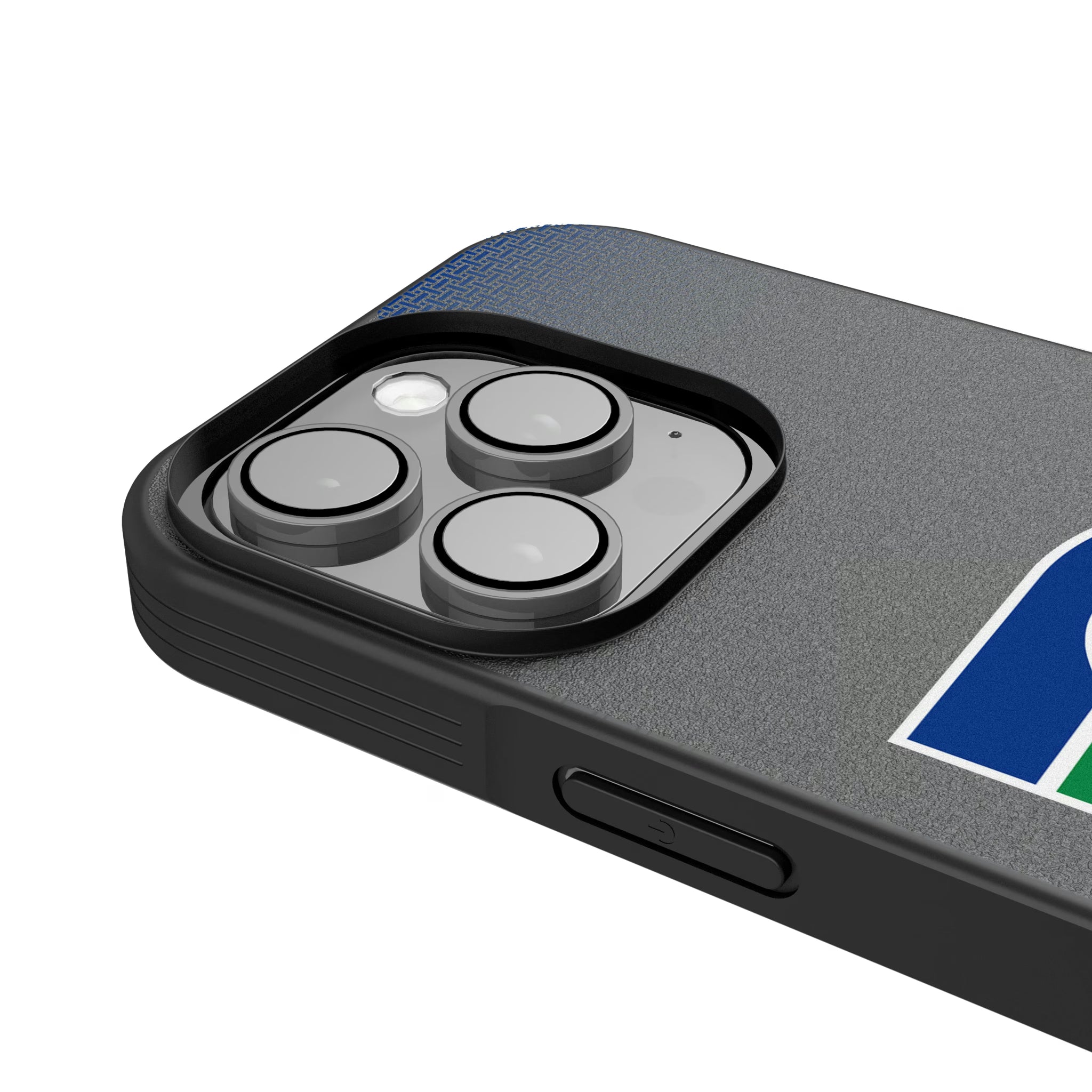 Seattle Seahawks Historic Collection Linen iPhone Bump Phone Case for Apple iPhone - Detail