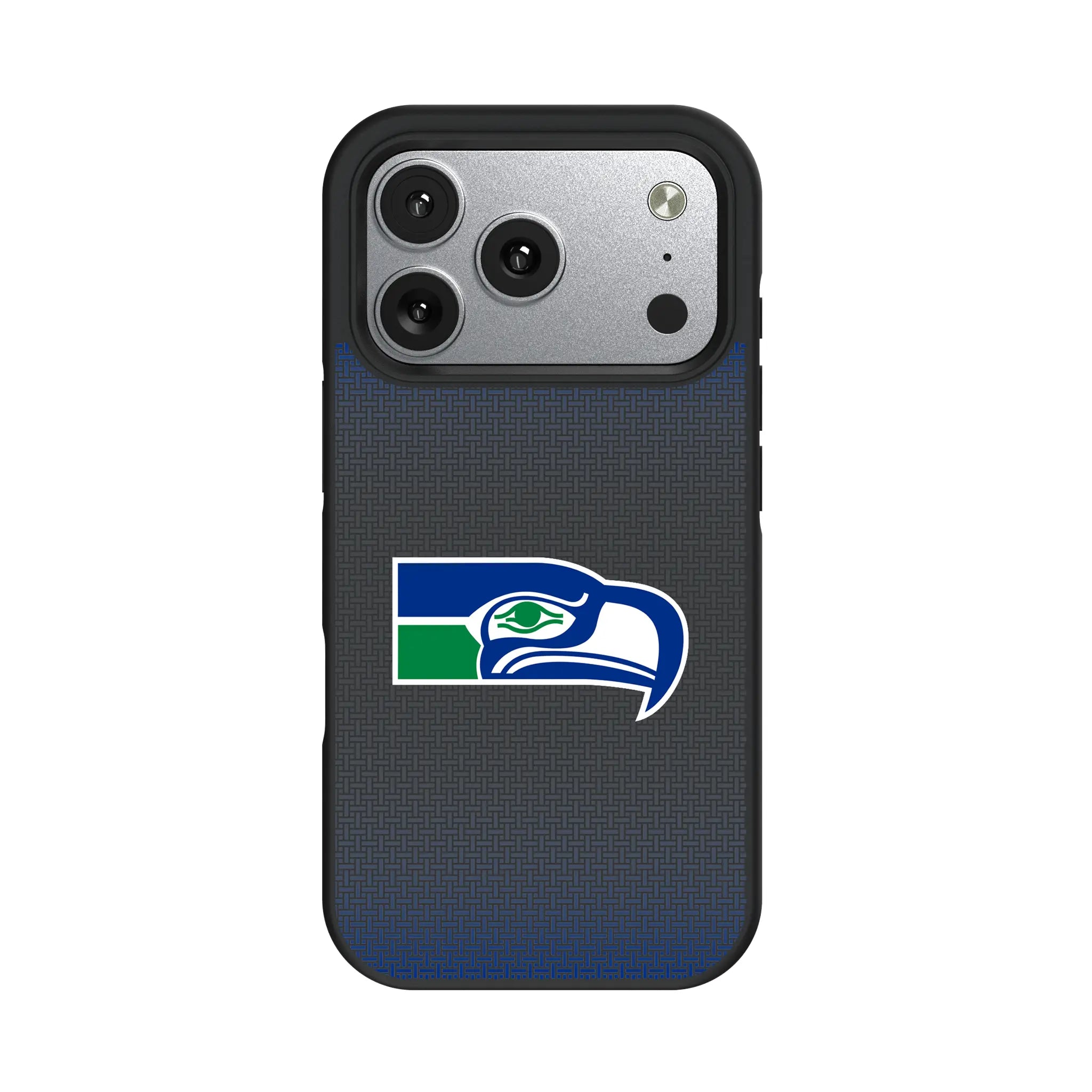 Seattle Seahawks Historic Collection Linen iPhone Bump Phone Case for Apple iPhone#Device_iPhone 17 Pro