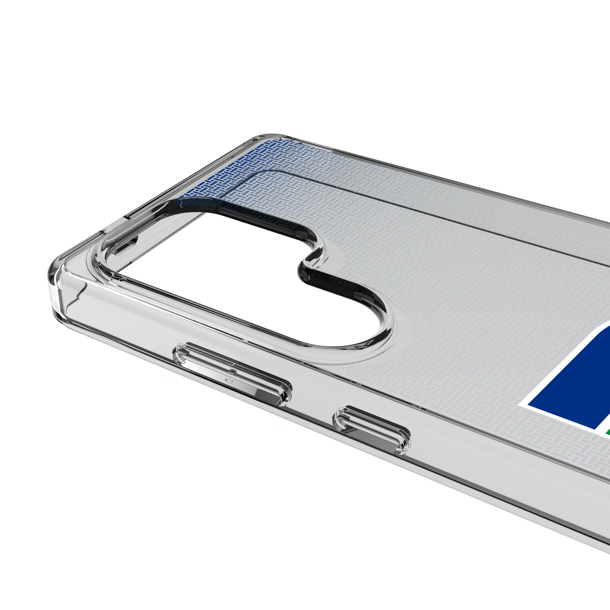 Seattle Seahawks Historic Collection Linen Galaxy Clear Phone Case for Samsung Galaxy - Detail
