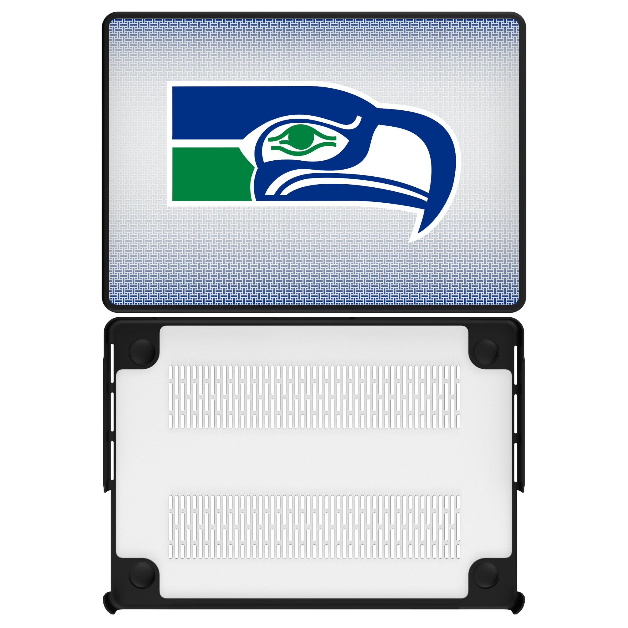 Seattle Seahawks Historic Collection Linen MacBook Laptop Case for Apple MacBook#Device_MacBook Pro (14-inch, 2021) / MacBook Pro (14-inch, 2023) / MacBook Pro (14-inch, 2024)