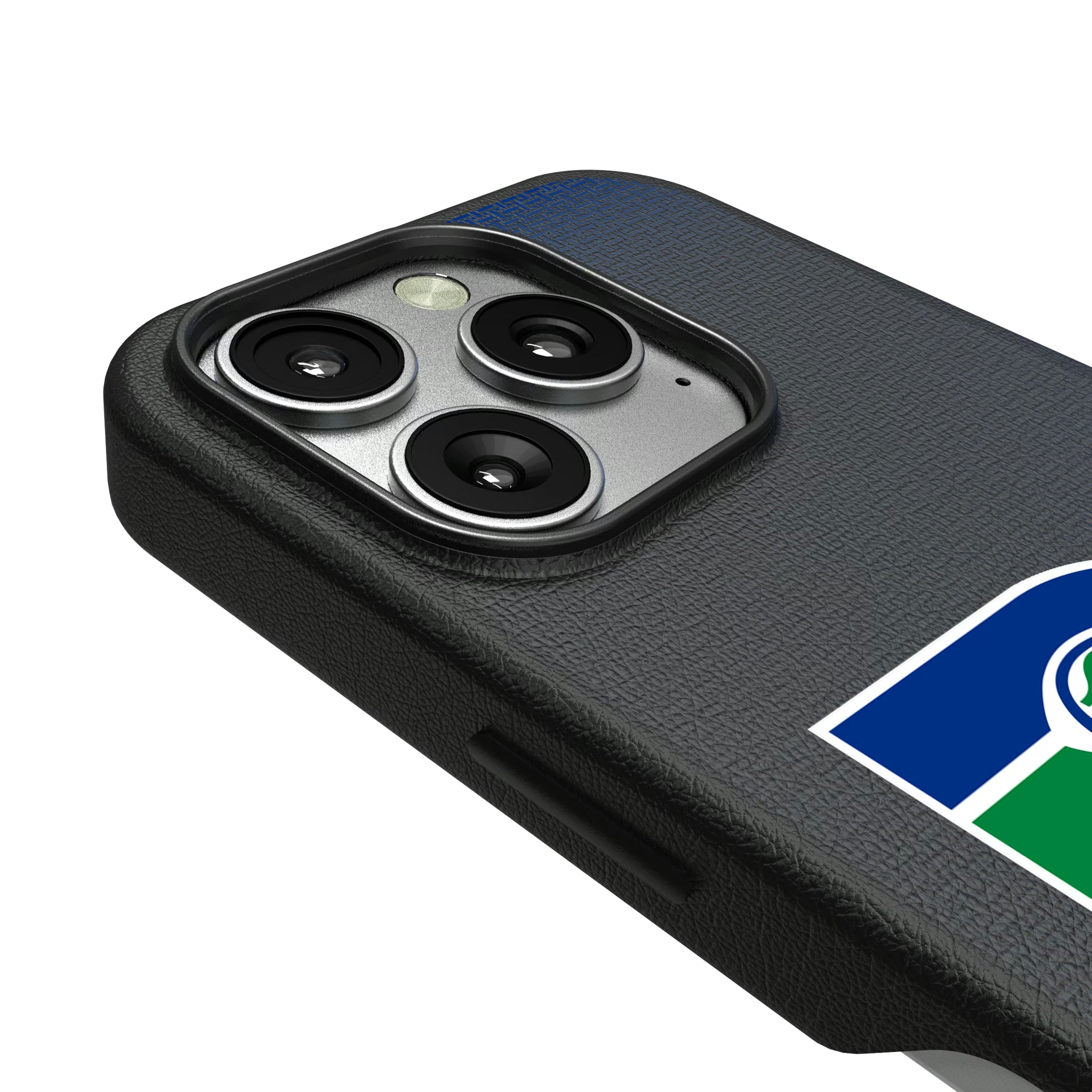 Seattle Seahawks Historic Collection Linen iPhone MagSafe Compatible Phone Case for Apple iPhone - Detail
