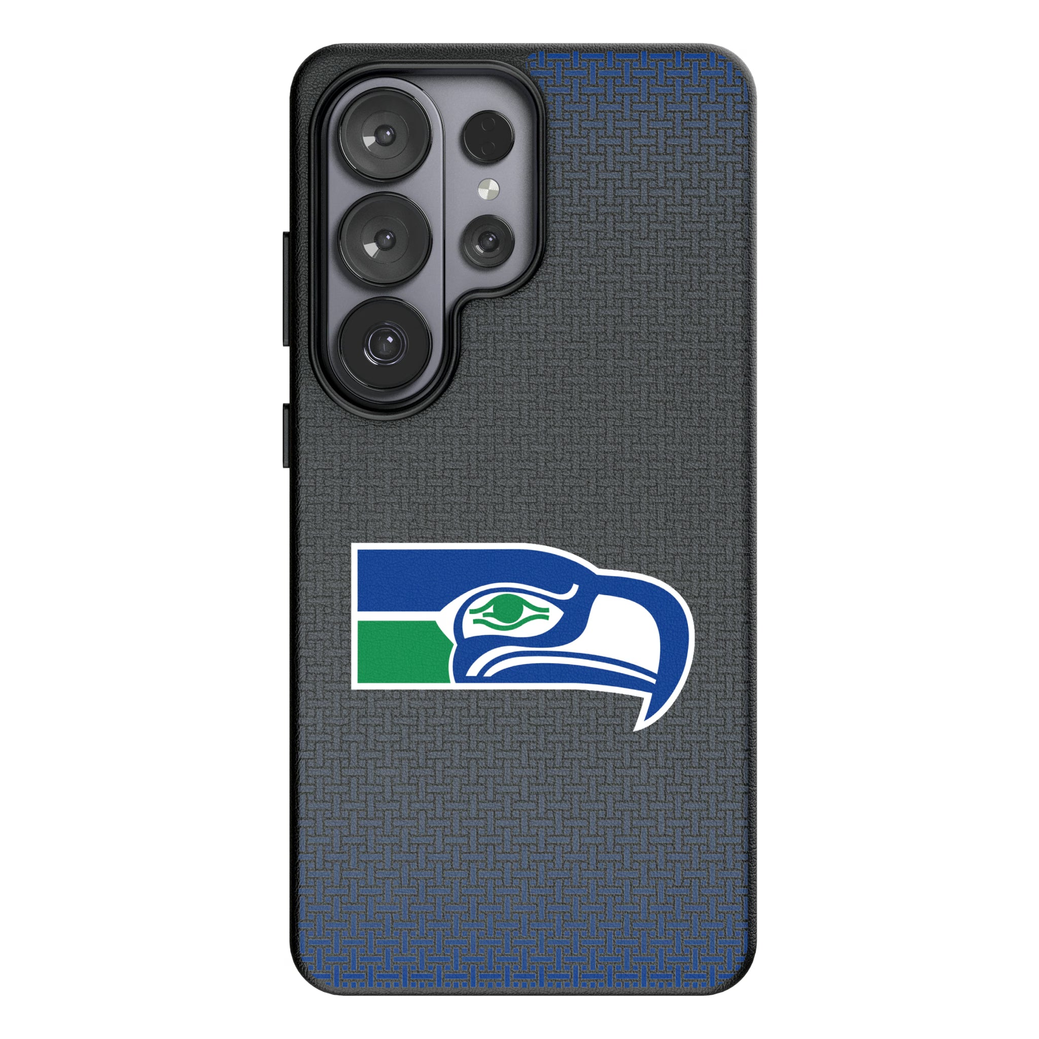 Seattle Seahawks Historic Collection Linen Galaxy MagSafe Compatible Phone Case for Samsung Galaxy#Device_Galaxy S26 Ultra
