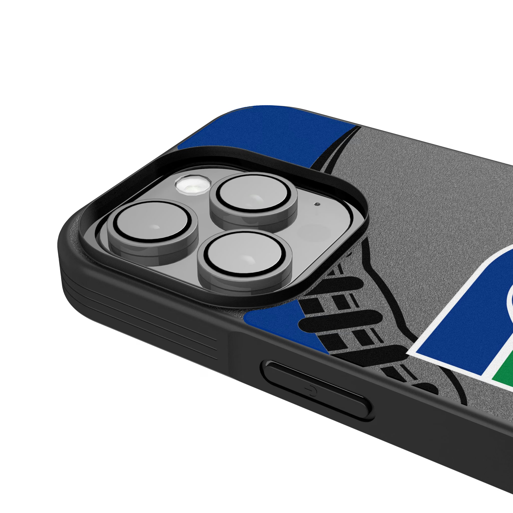 Seattle Seahawks Historic Collection Passtime iPhone Bump Phone Case for Apple iPhone - Detail