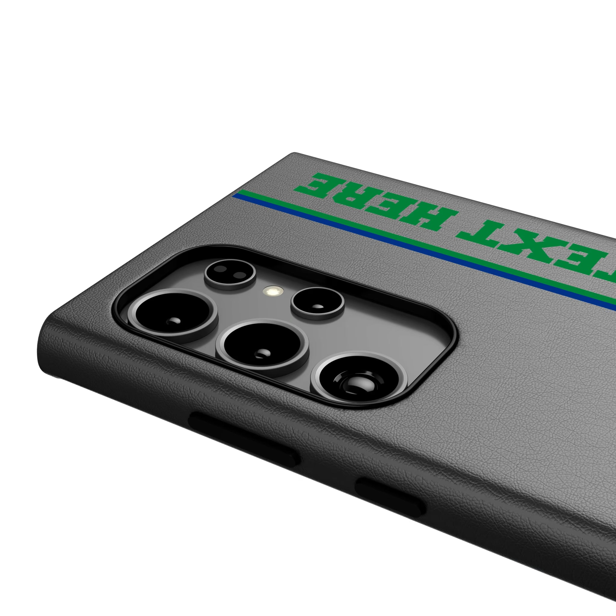 Seattle Seahawks Historic Collection Personalized Sidebard Galaxy MagSafe Compatible Phone Case for Samsung Galaxy - Detail