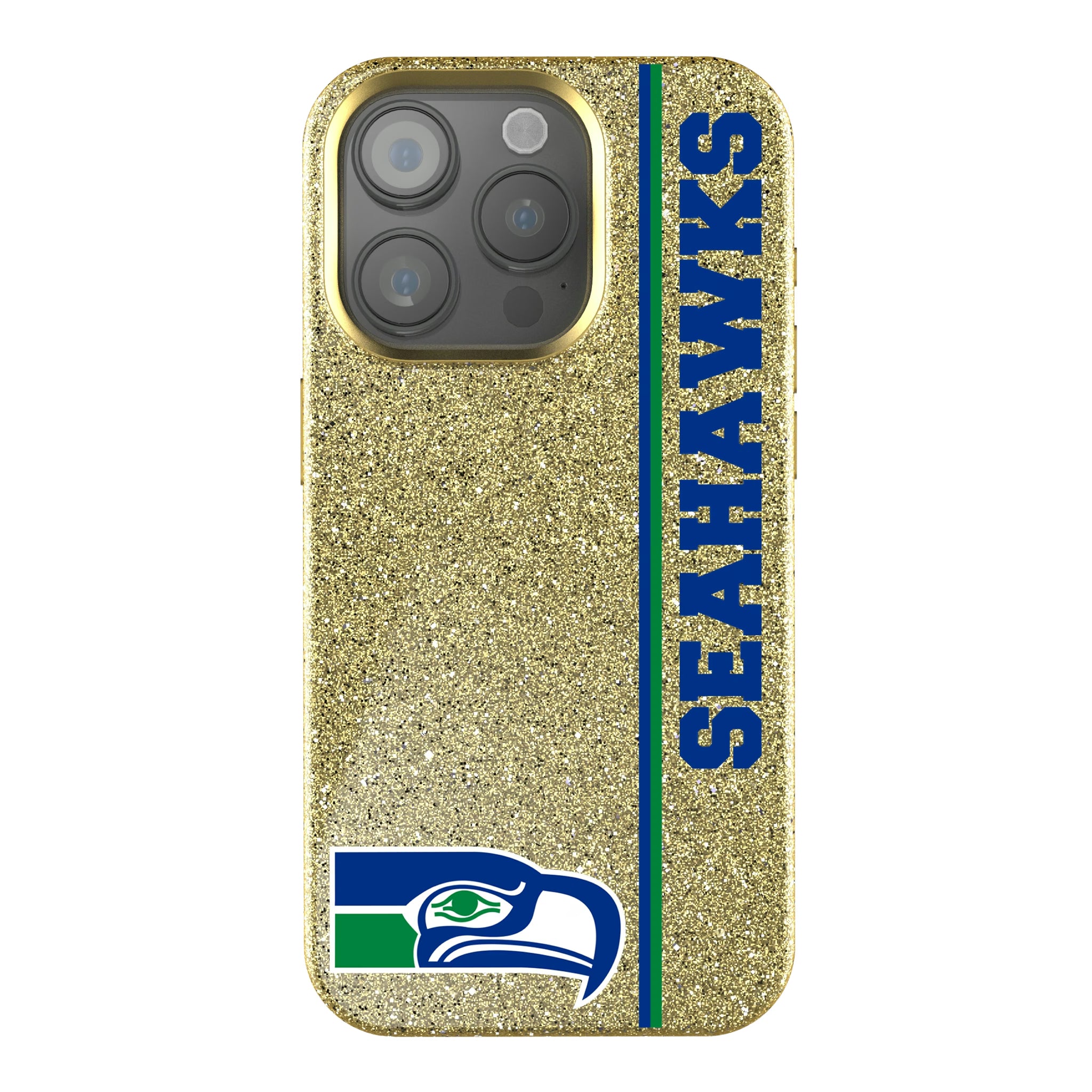 Seattle Seahawks Historic Collection Sidebar iPhone Bling Phone Case for Apple iPhone