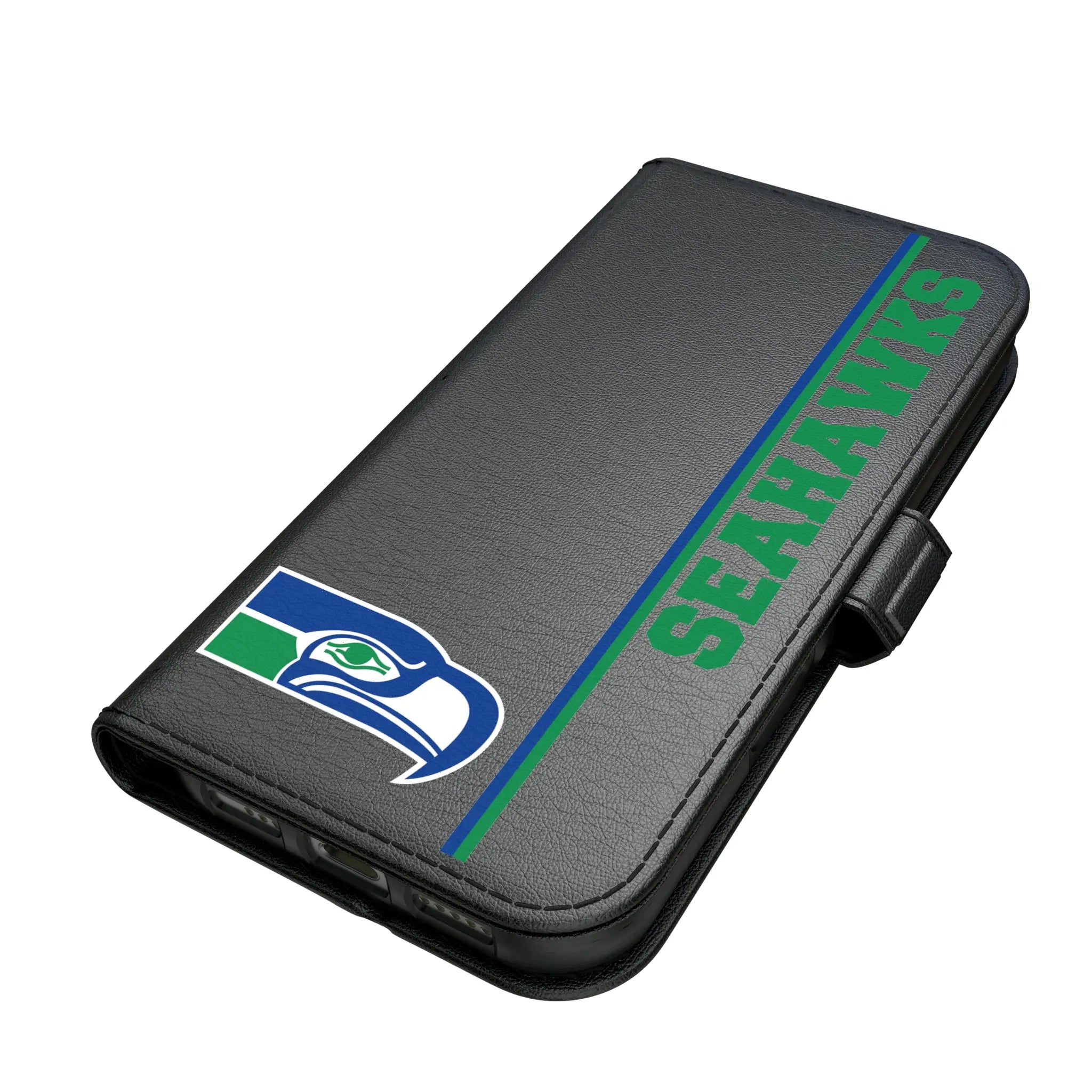 Seattle Seahawks Historic Collection Sidebar iPhone Folio Phone Case for Apple iPhone#Device_iPhone 17 Pro
