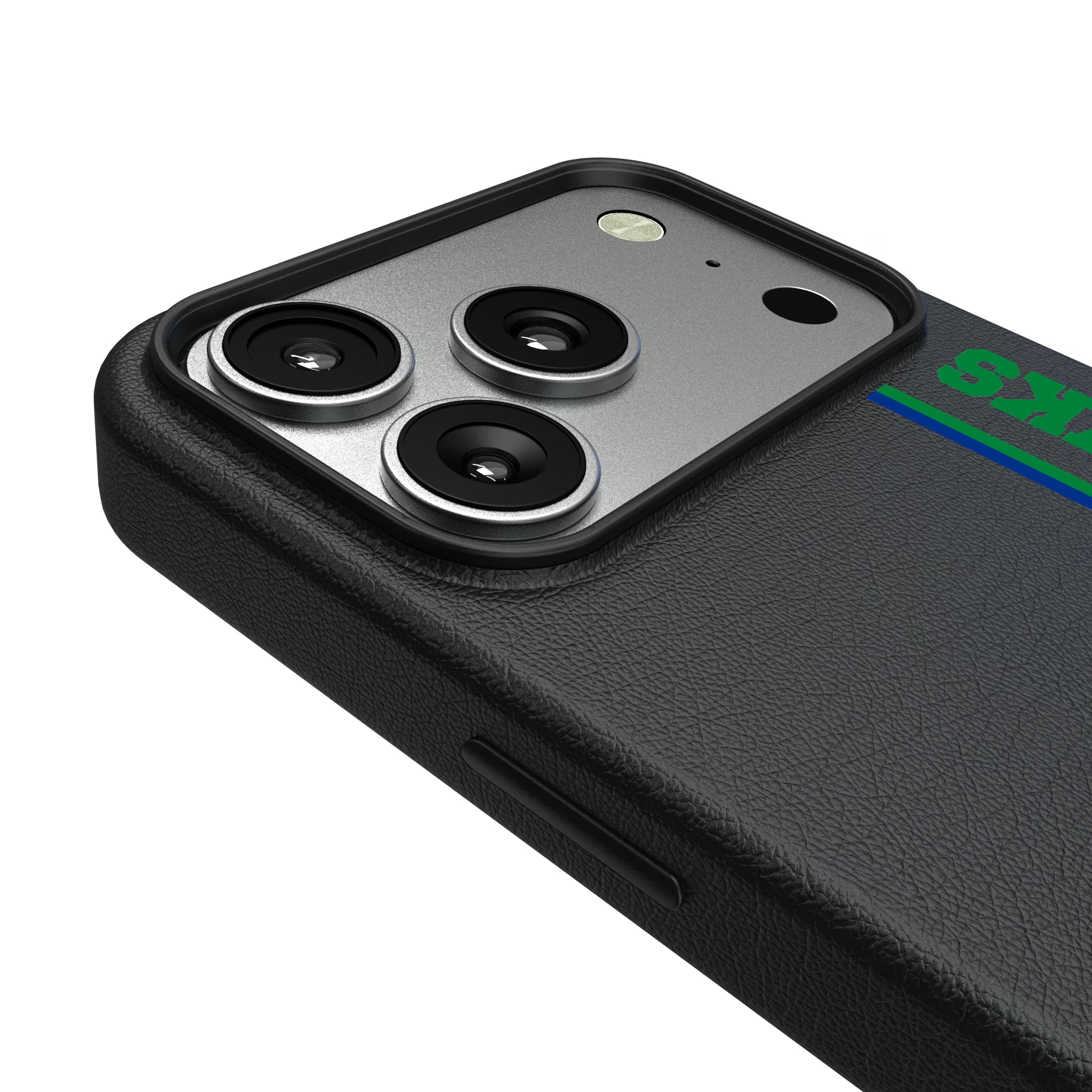 Seattle Seahawks Historic Collection Sidebar iPhone MagSafe Compatible Phone Case for Apple iPhone - Detail#Device_iPhone 17 Pro