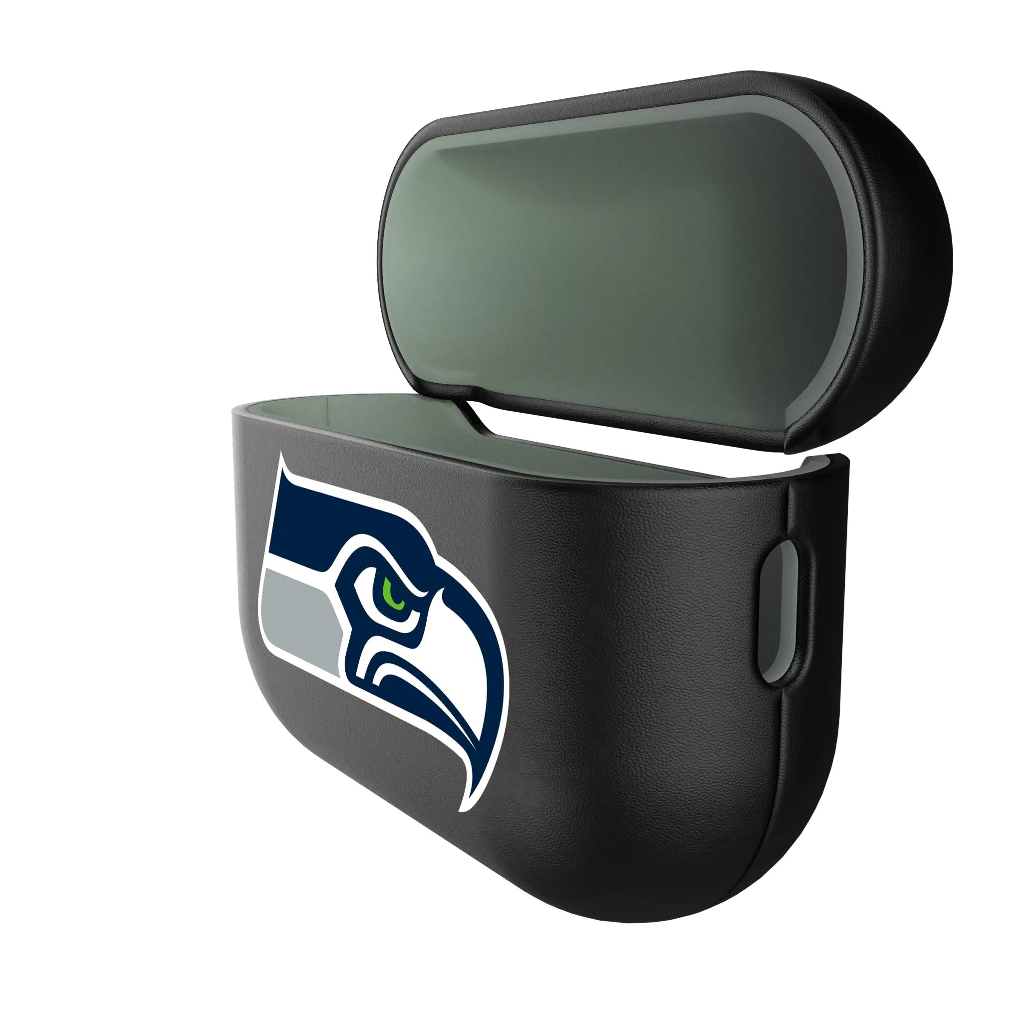 Seattle Seahawks Insignia AirPods AirPod Case Cover - Isometric View#Device_AirPods Pro 3