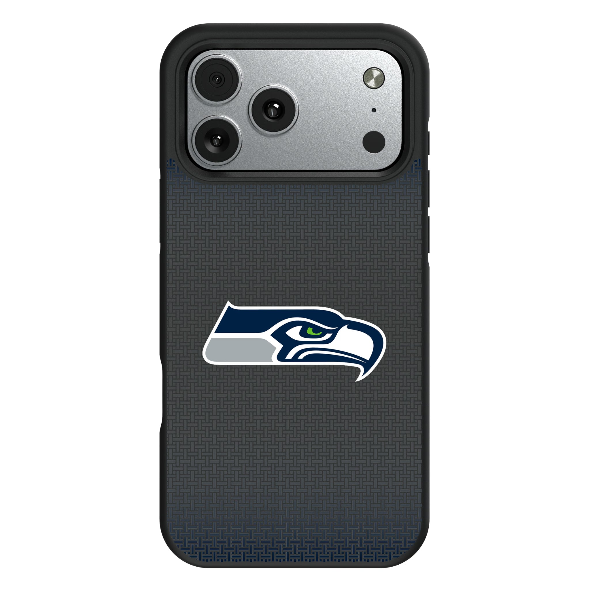 Seattle Seahawks Linen iPhone Bump Phone Case for Apple iPhone#Device_iPhone 17 Pro Max