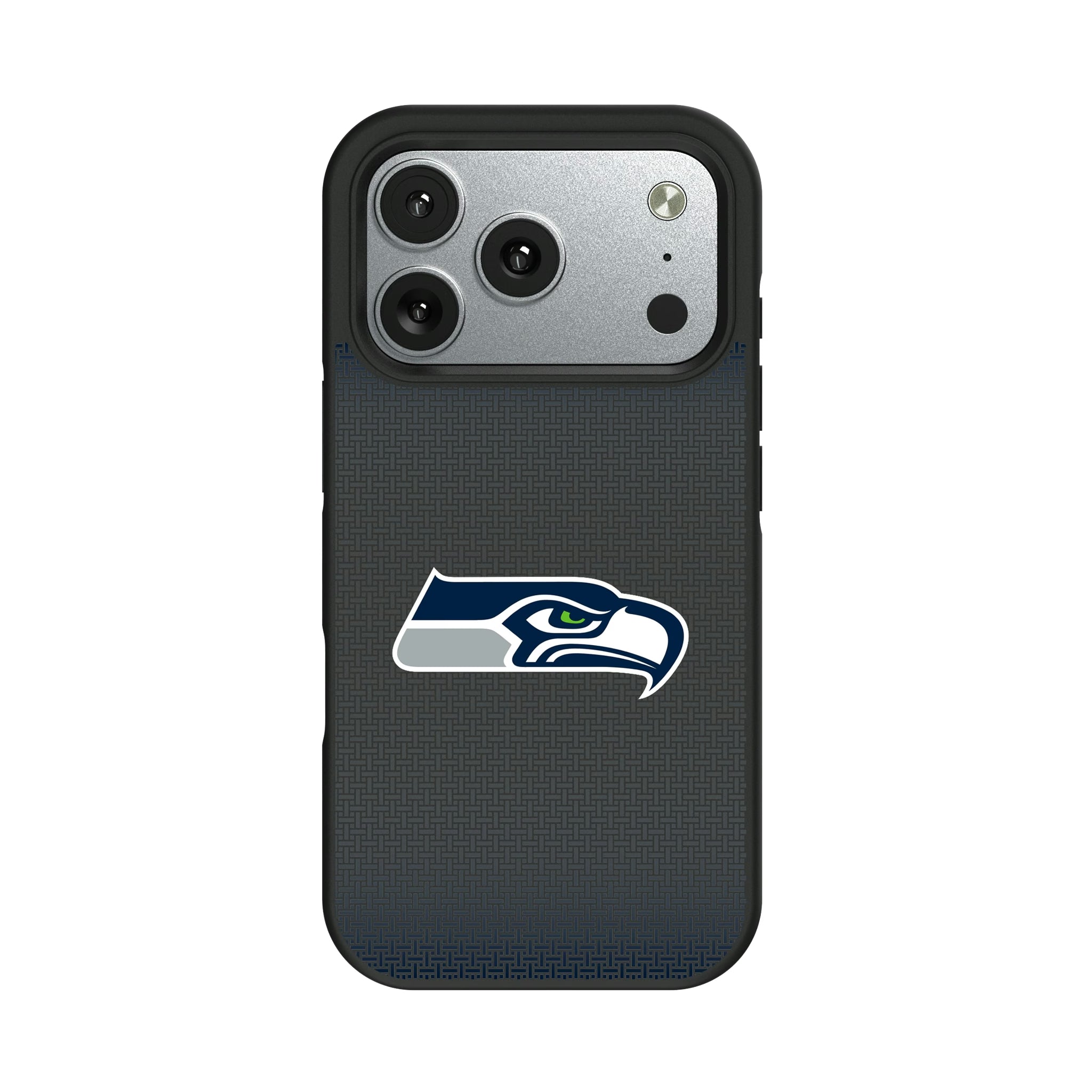 Seattle Seahawks Linen iPhone Bump Phone Case for Apple iPhone#Device_iPhone 17 Pro
