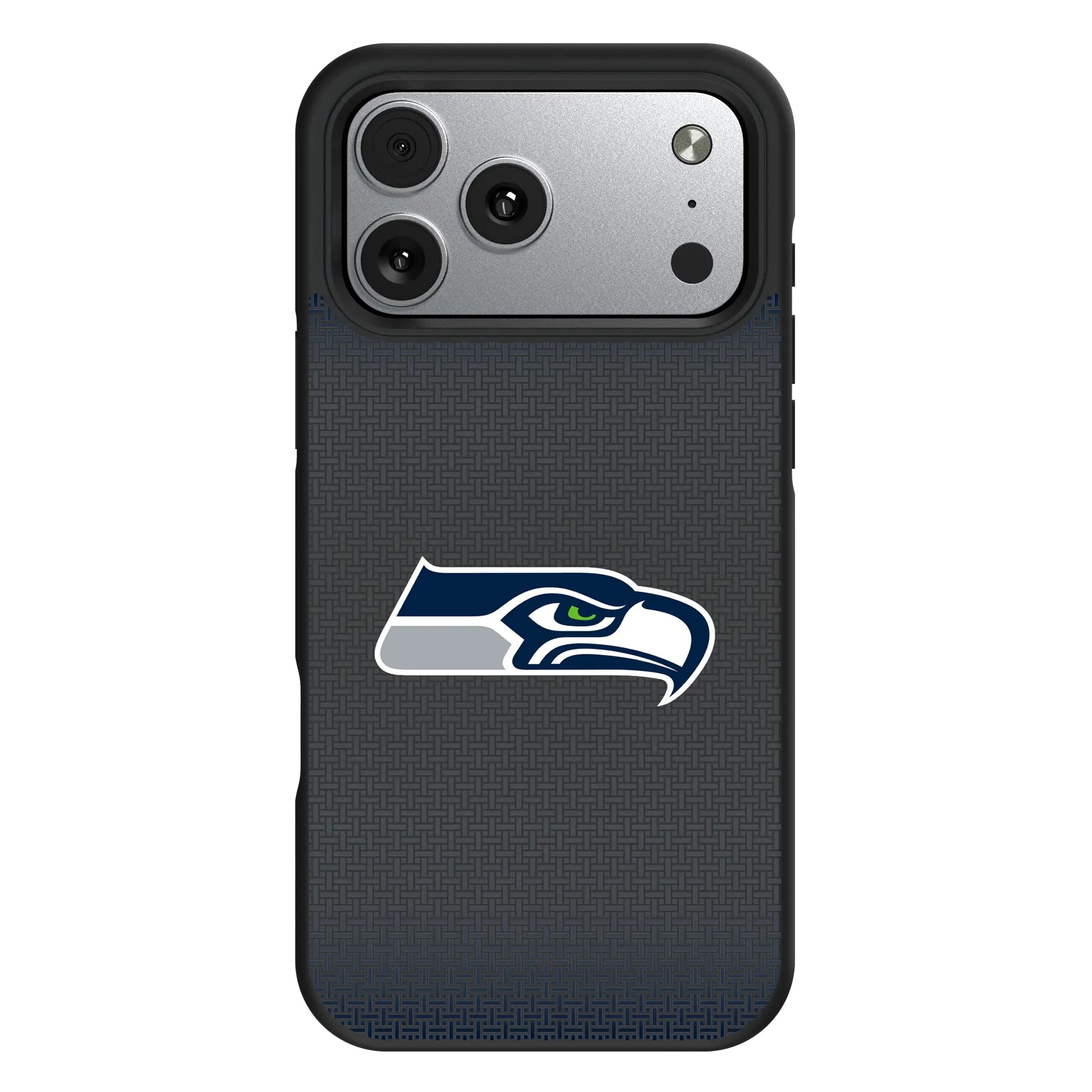 Seattle Seahawks Linen iPhone Bump Phone Case for Apple iPhone#Device_iPhone 17 Pro Max