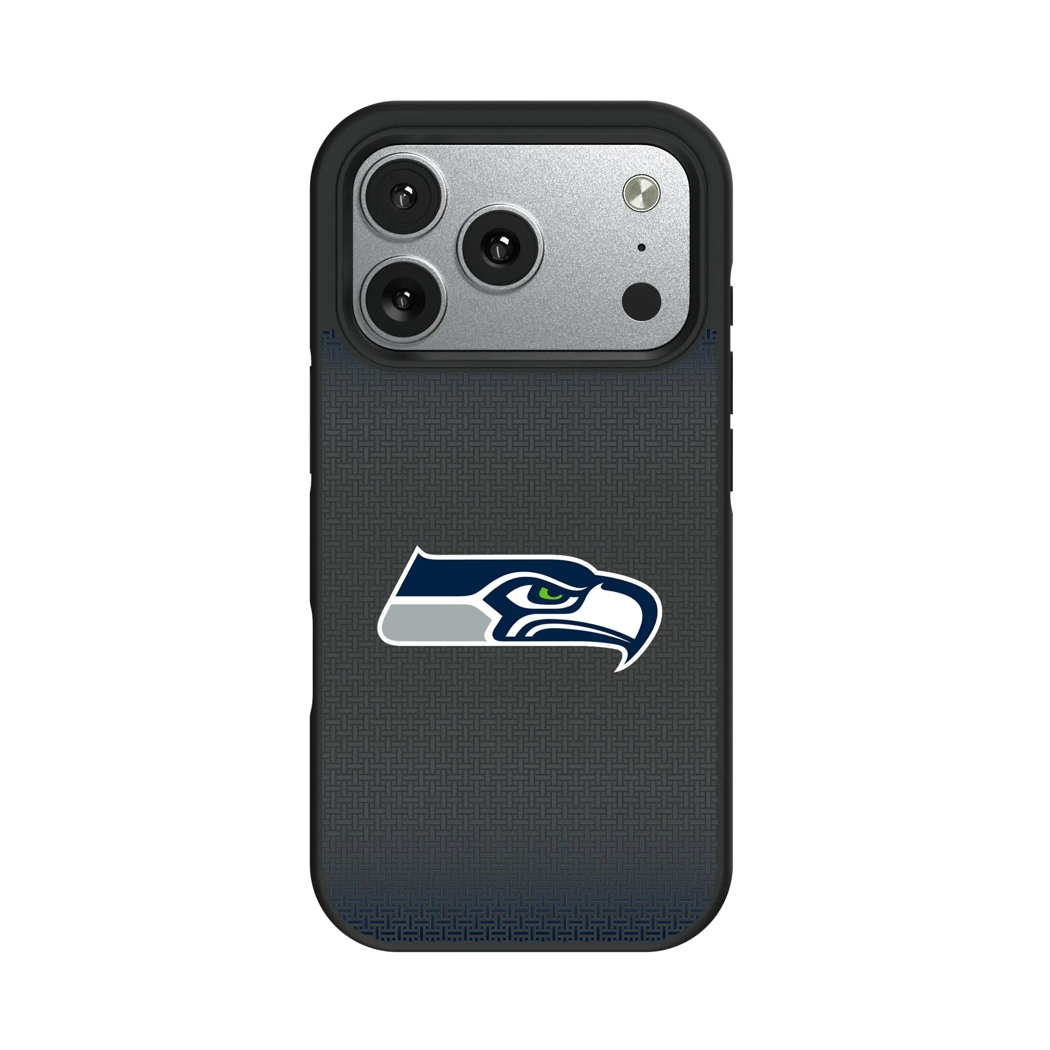 Seattle Seahawks Linen iPhone Bump Phone Case for Apple iPhone#Device_iPhone 17 Pro