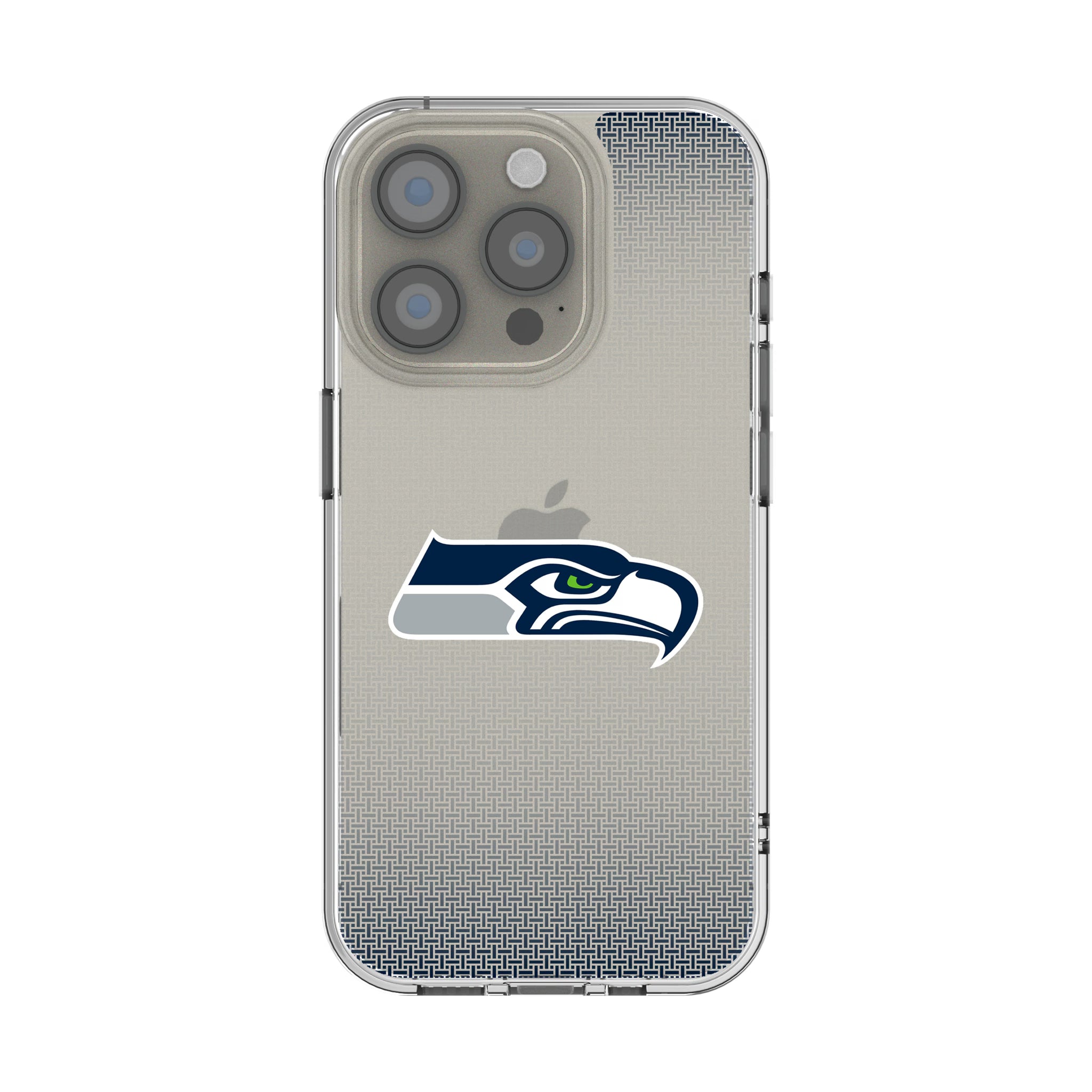 Seattle Seahawks Linen iPhone Clear Phone Case for Apple iPhone