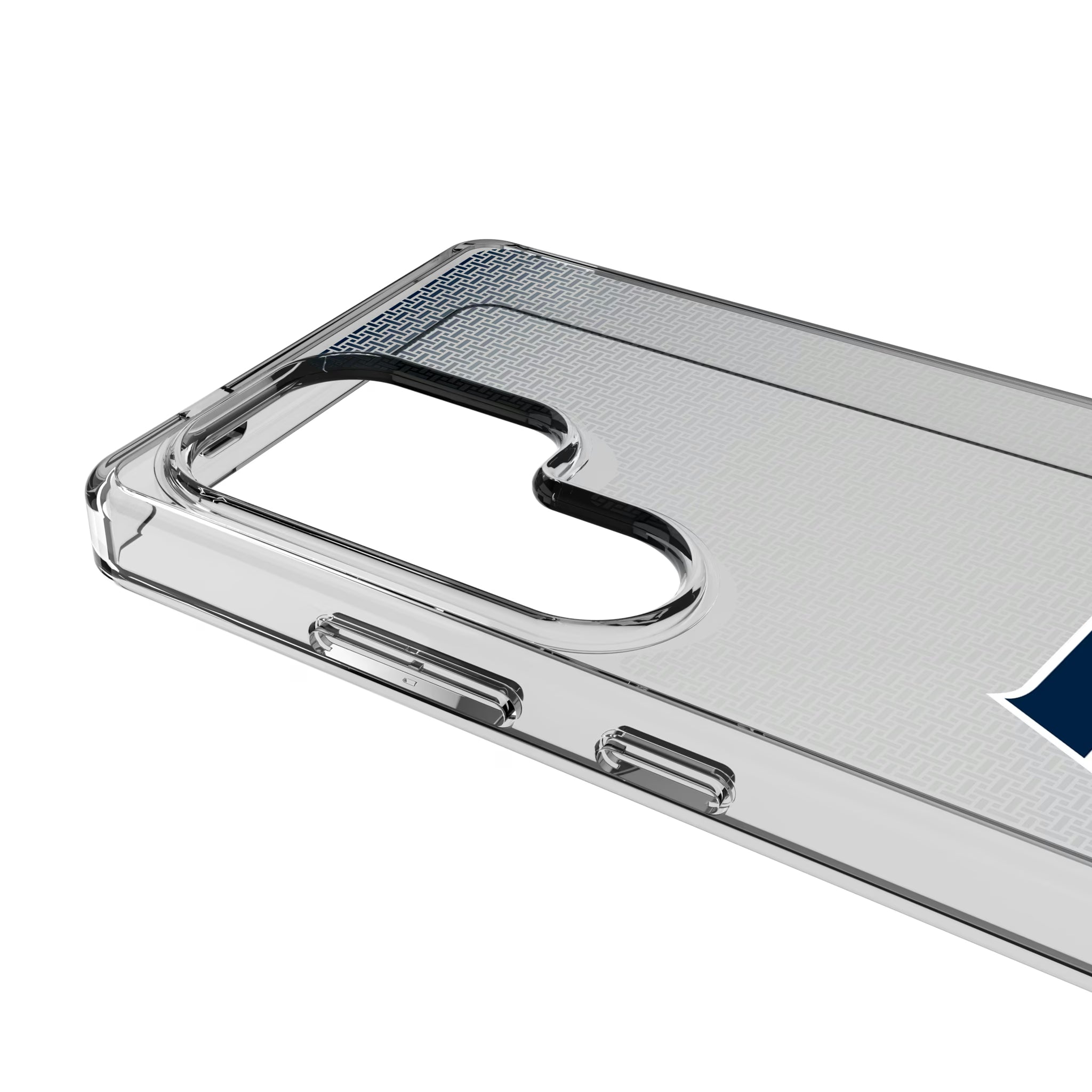 Seattle Seahawks Linen Galaxy Clear Phone Case for Samsung Galaxy - Detail