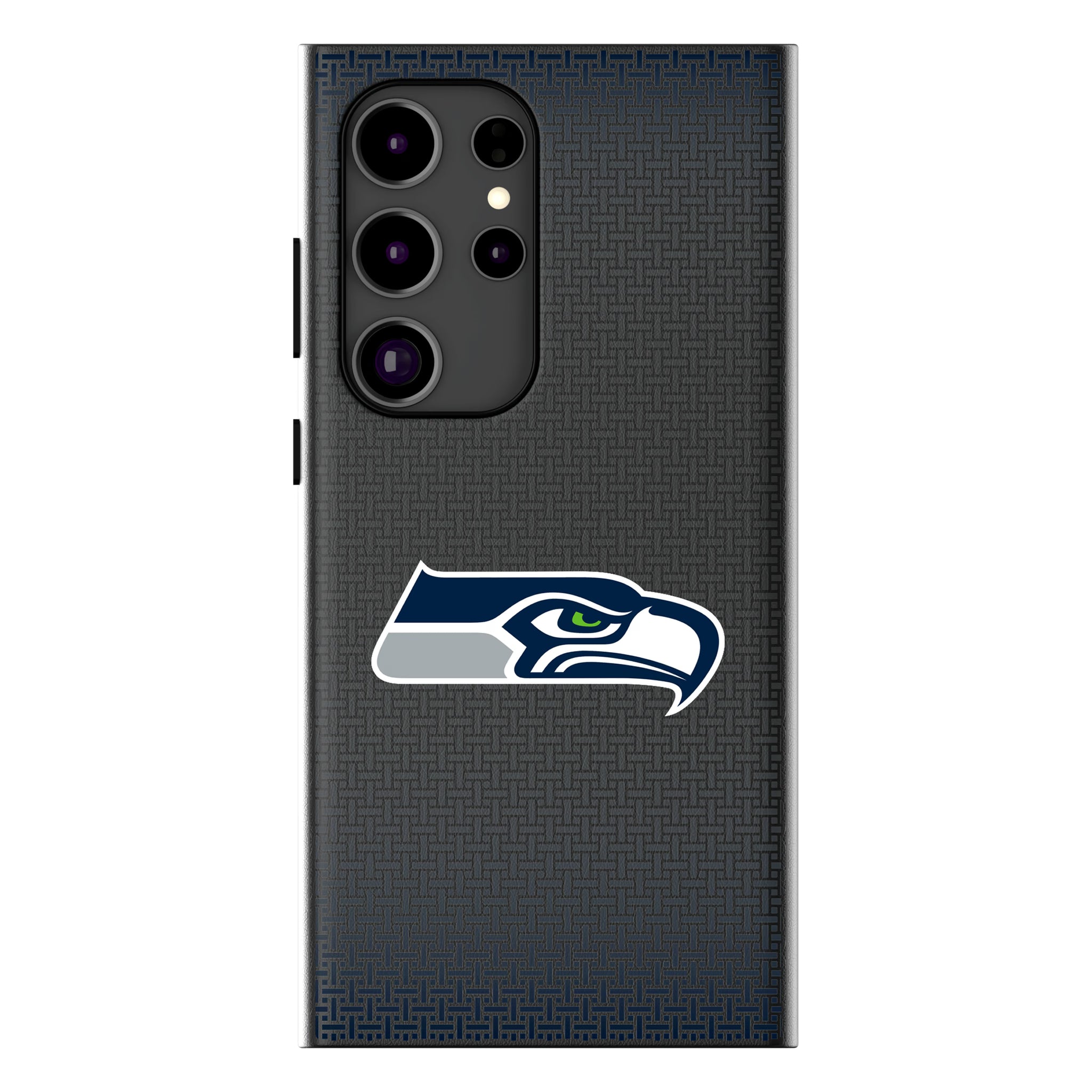Seattle Seahawks Linen Galaxy MagSafe Compatible Phone Case for Samsung Galaxy