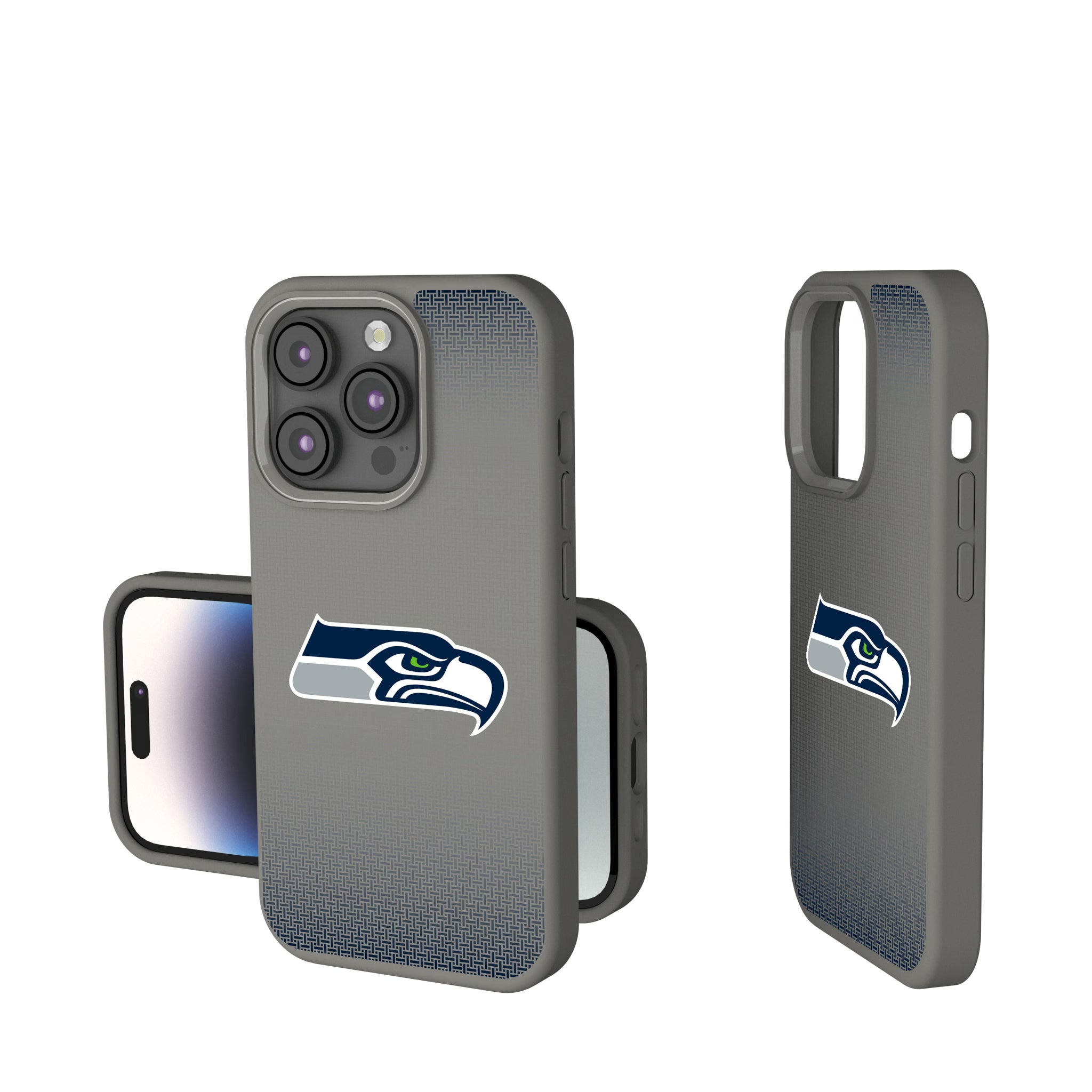 Seattle Seahawks Linen iPhone Soft Touch Phone Case for Apple iPhone