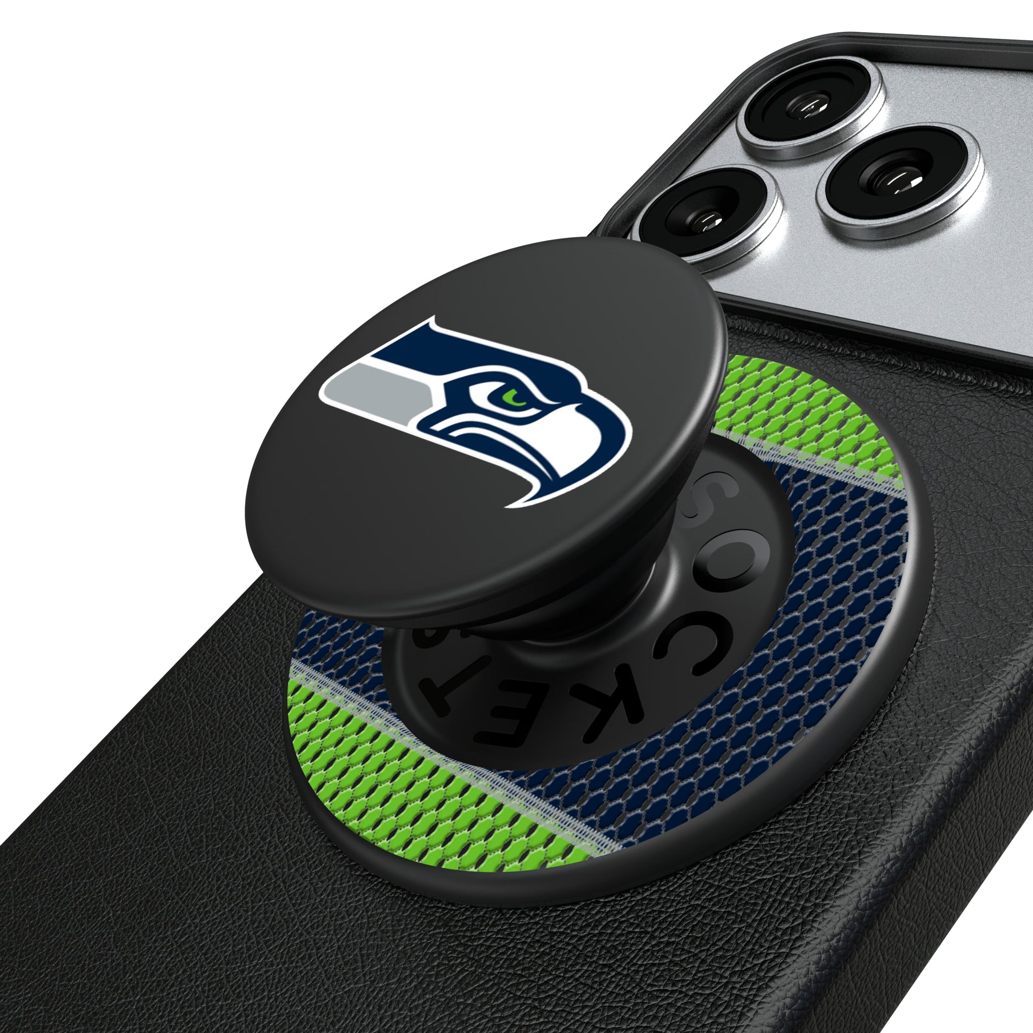 Seattle Seahawks Mesh Popsockets Round Magnetic