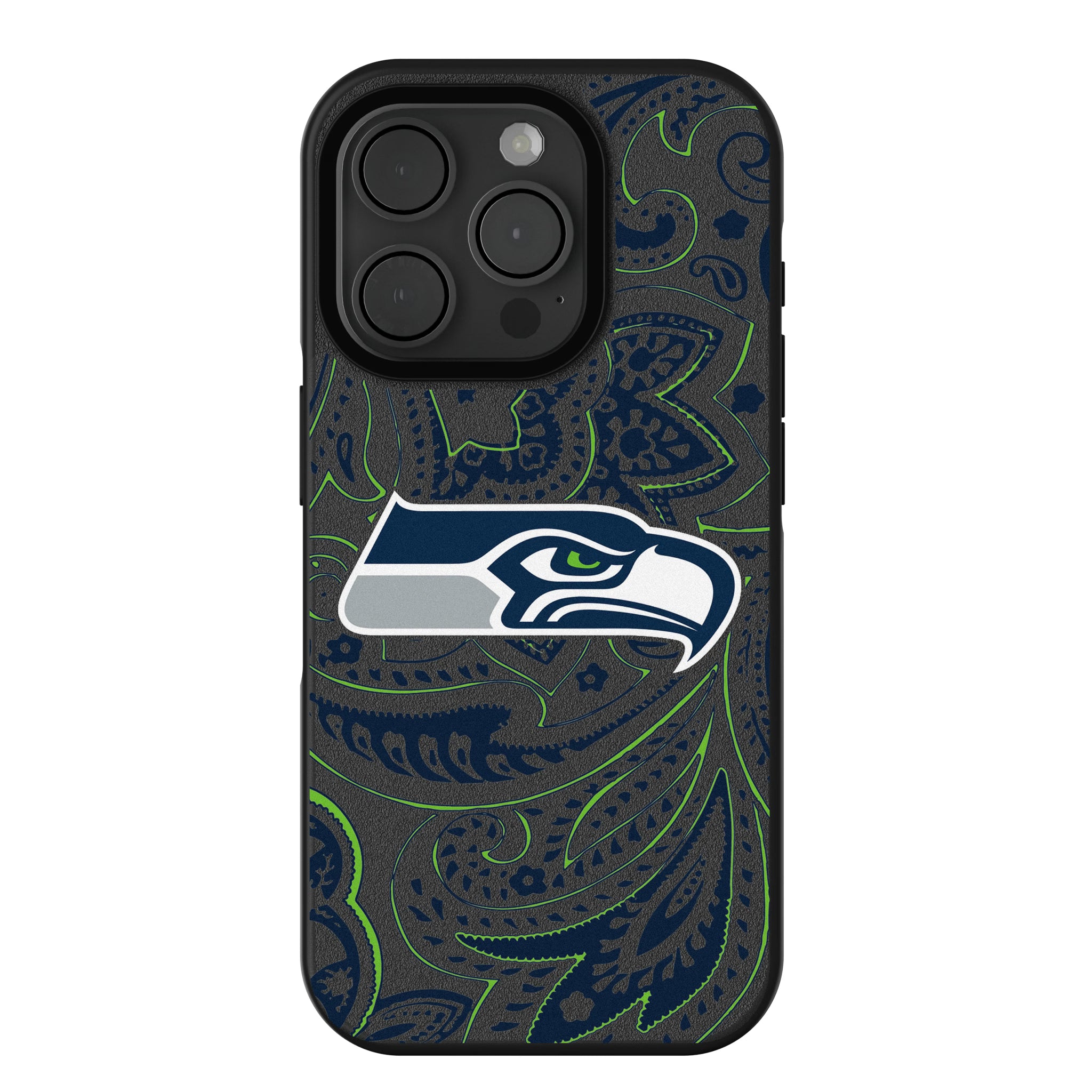 Seattle Seahawks Paisley iPhone Bump Phone Case for Apple iPhone