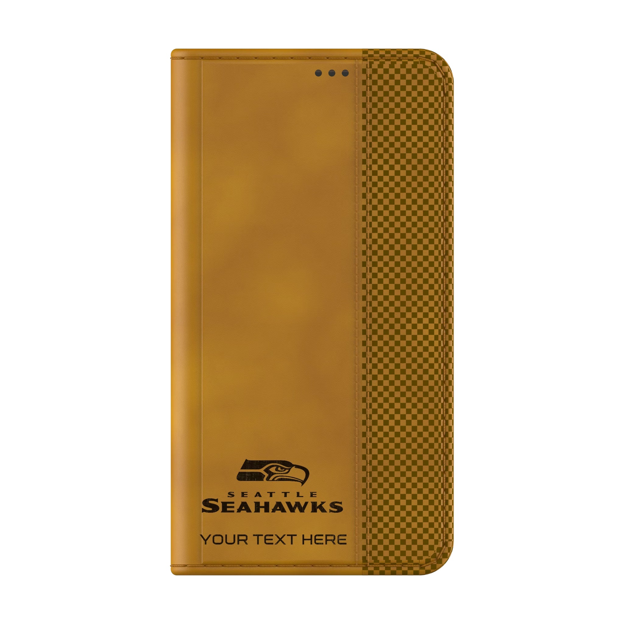 Seattle Seahawks Personalized Burn Galaxy Folio Phone Case for Samsung Galaxy