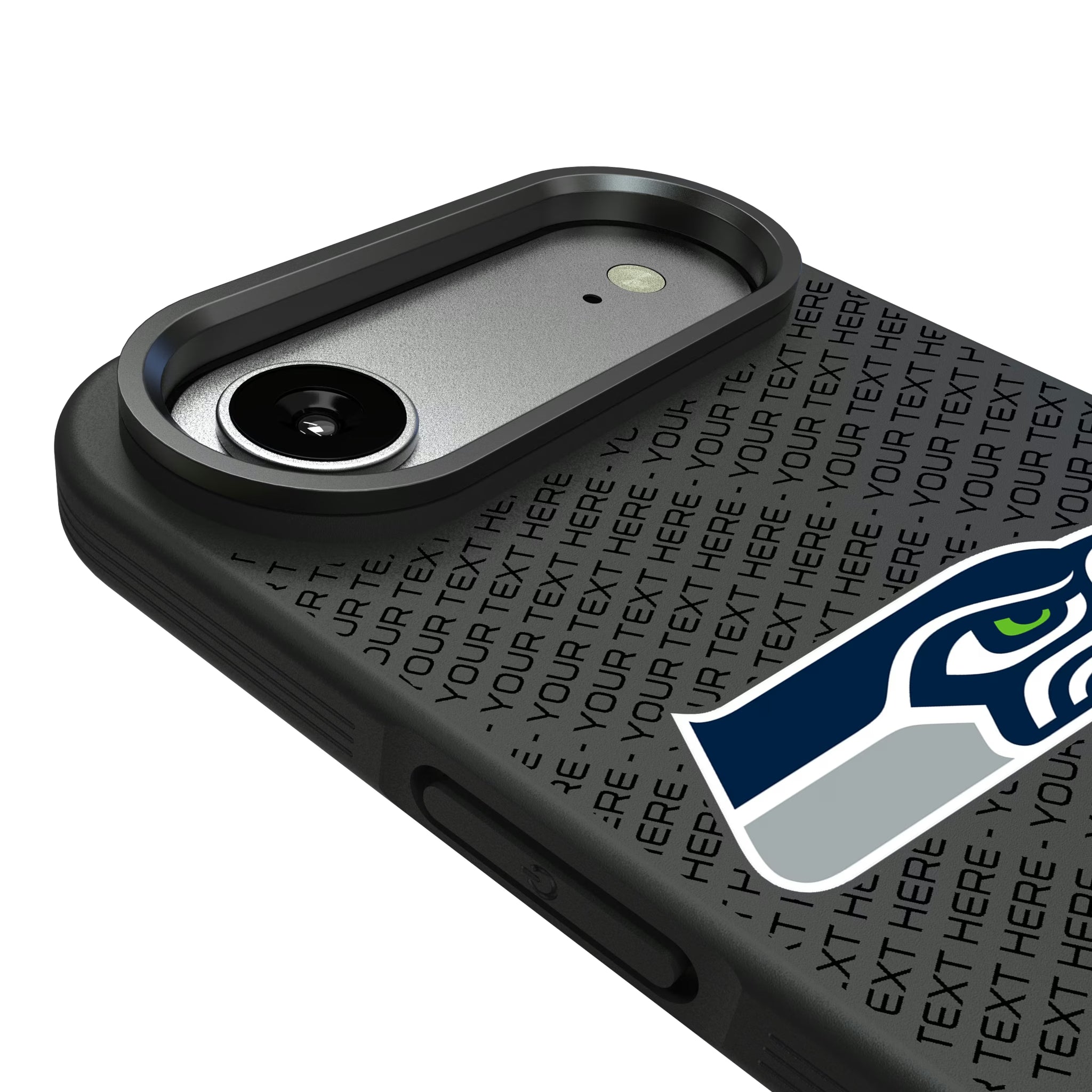 Seattle Seahawks Personalized EndZone Plus iPhone Bump Phone Case for Apple iPhone - Detail#Device_iPhone Air