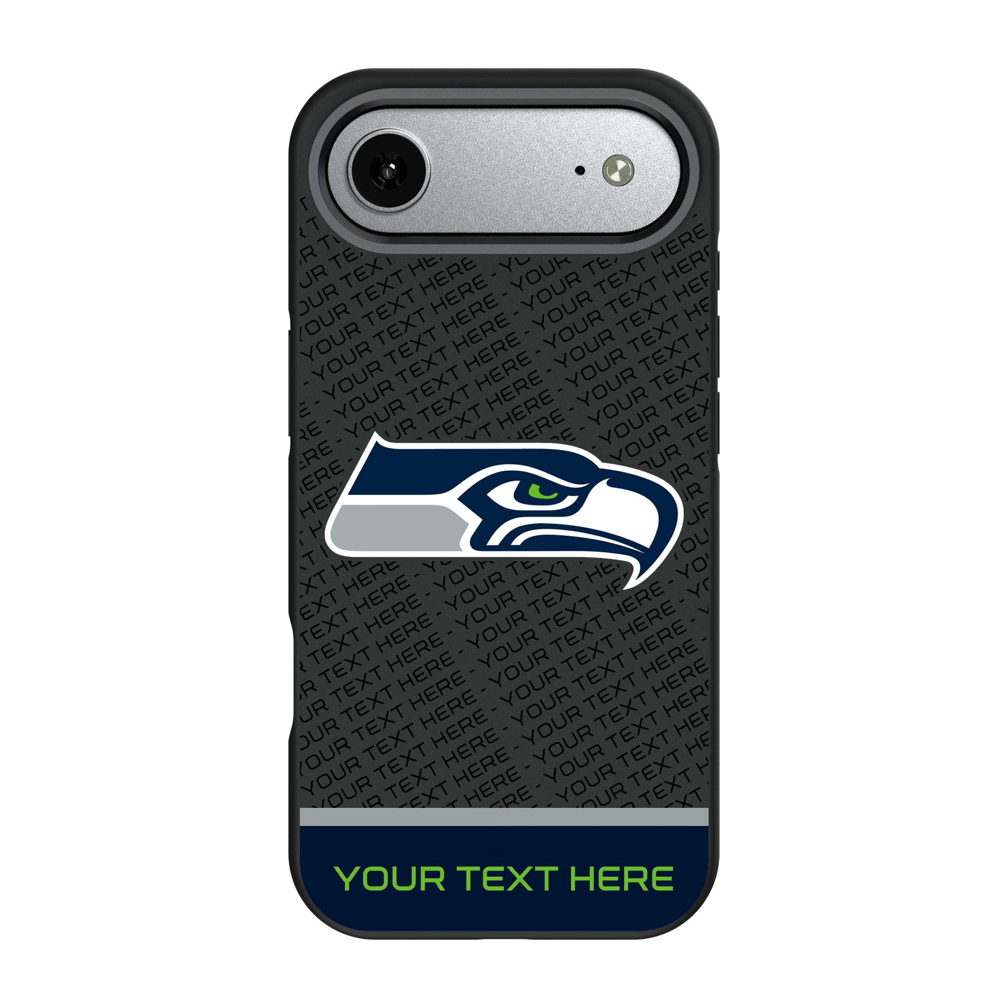 Seattle Seahawks Personalized EndZone Plus iPhone Bump Phone Case for Apple iPhone#Device_iPhone Air