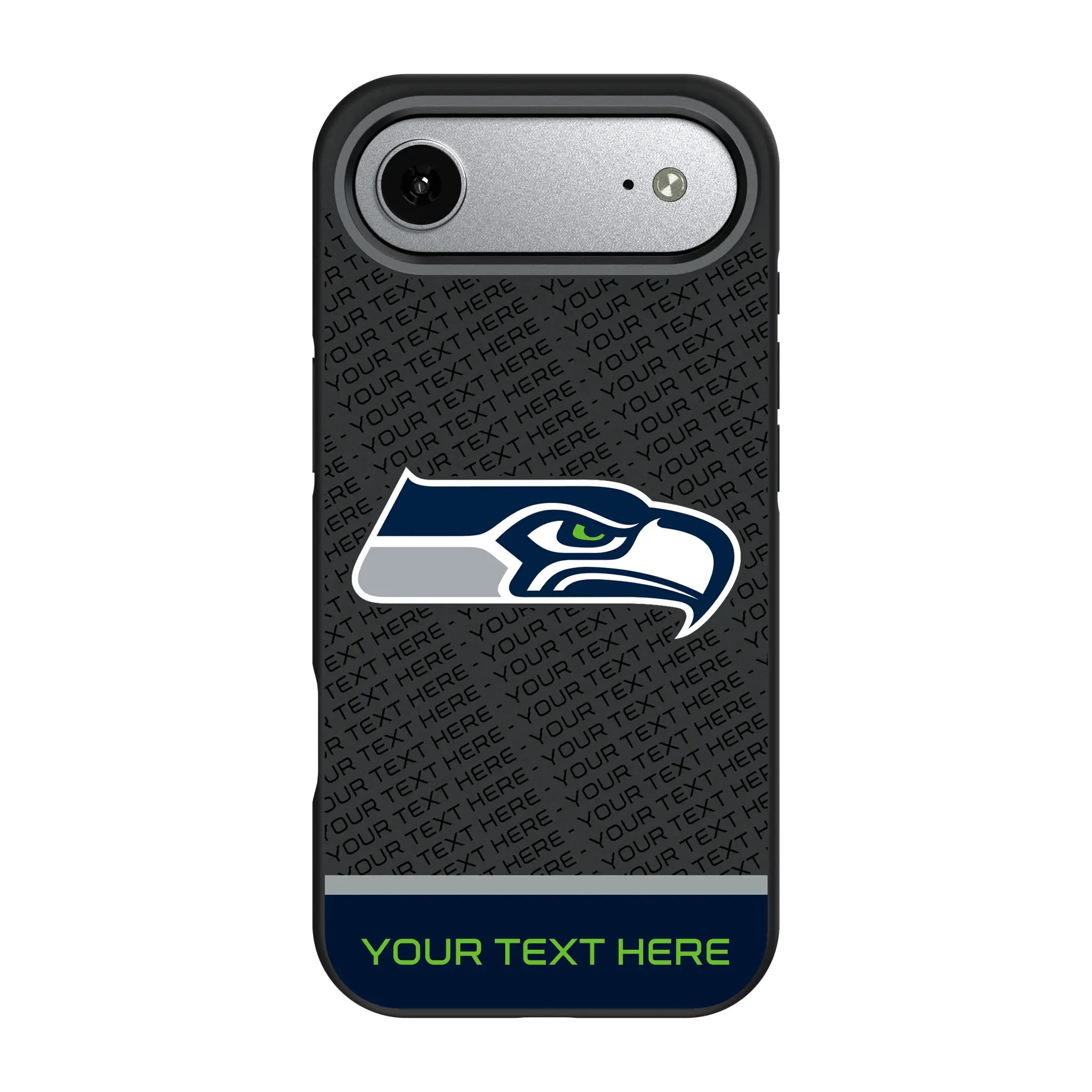 Seattle Seahawks Personalized EndZone Plus iPhone Bump Phone Case for Apple iPhone#Device_iPhone Air