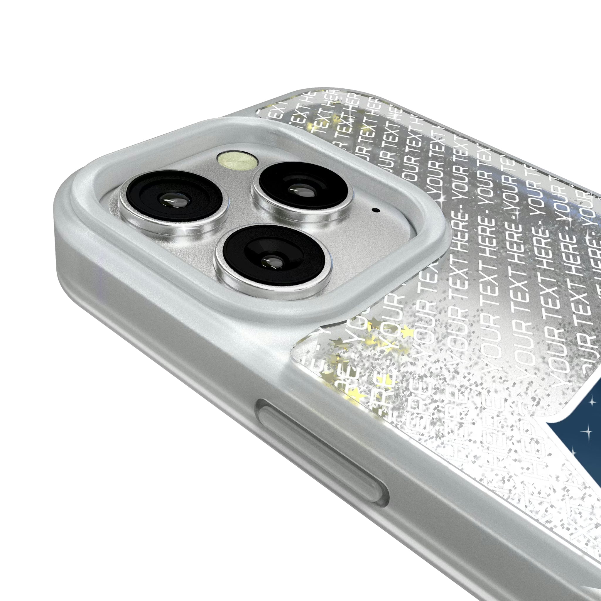 Seattle Seahawks Personalized EndZone Plus iPhone Glitter Phone Case for Apple iPhone - Detail#Device_iPhone 16 Pro