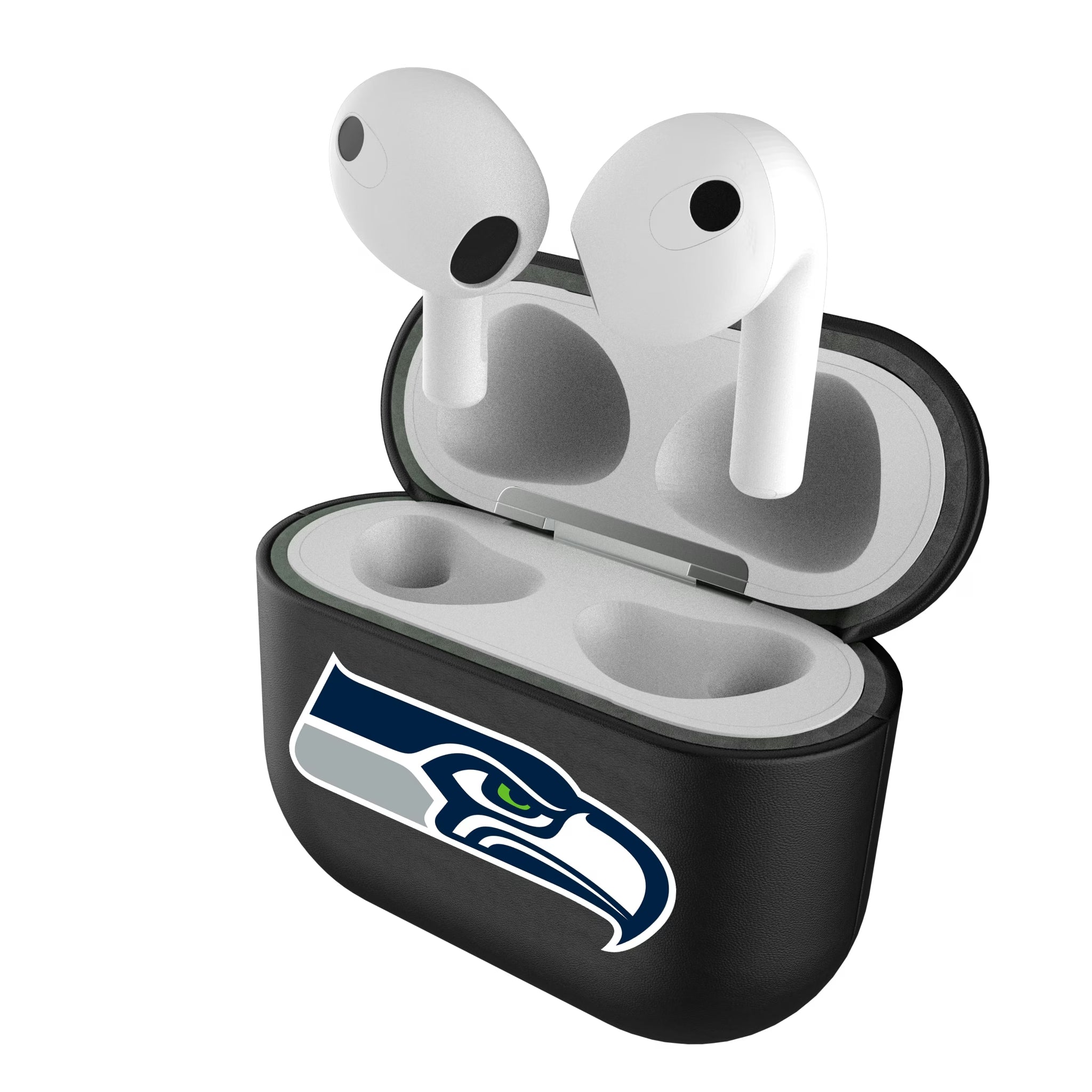 Seattle Seahawks Personalized Insignia AirPods AirPod Case Cover#Device_AirPods 3rd Gen