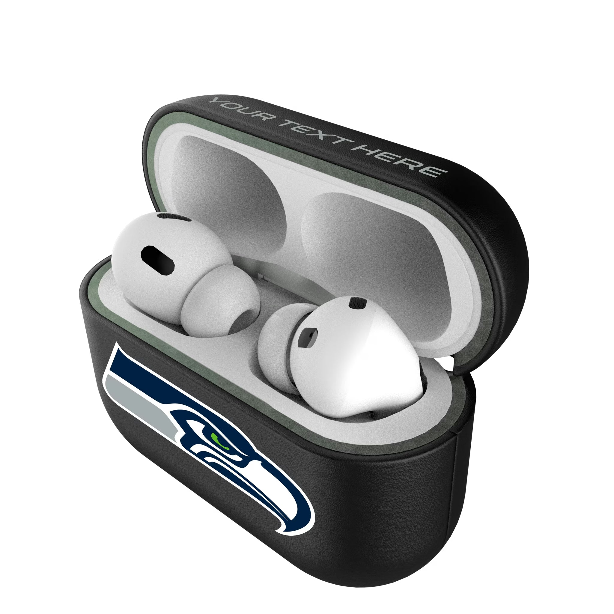 Seattle Seahawks Personalized Insignia AirPods AirPod Case Cover#Device_AirPods Pro 1st Gen